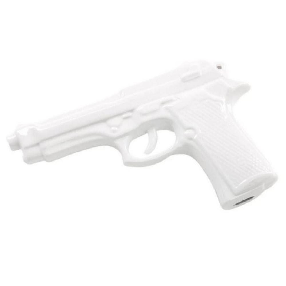 Seletti Skulptur Dekorationsobjekt Pistole Memorabilia My Gun Weiß