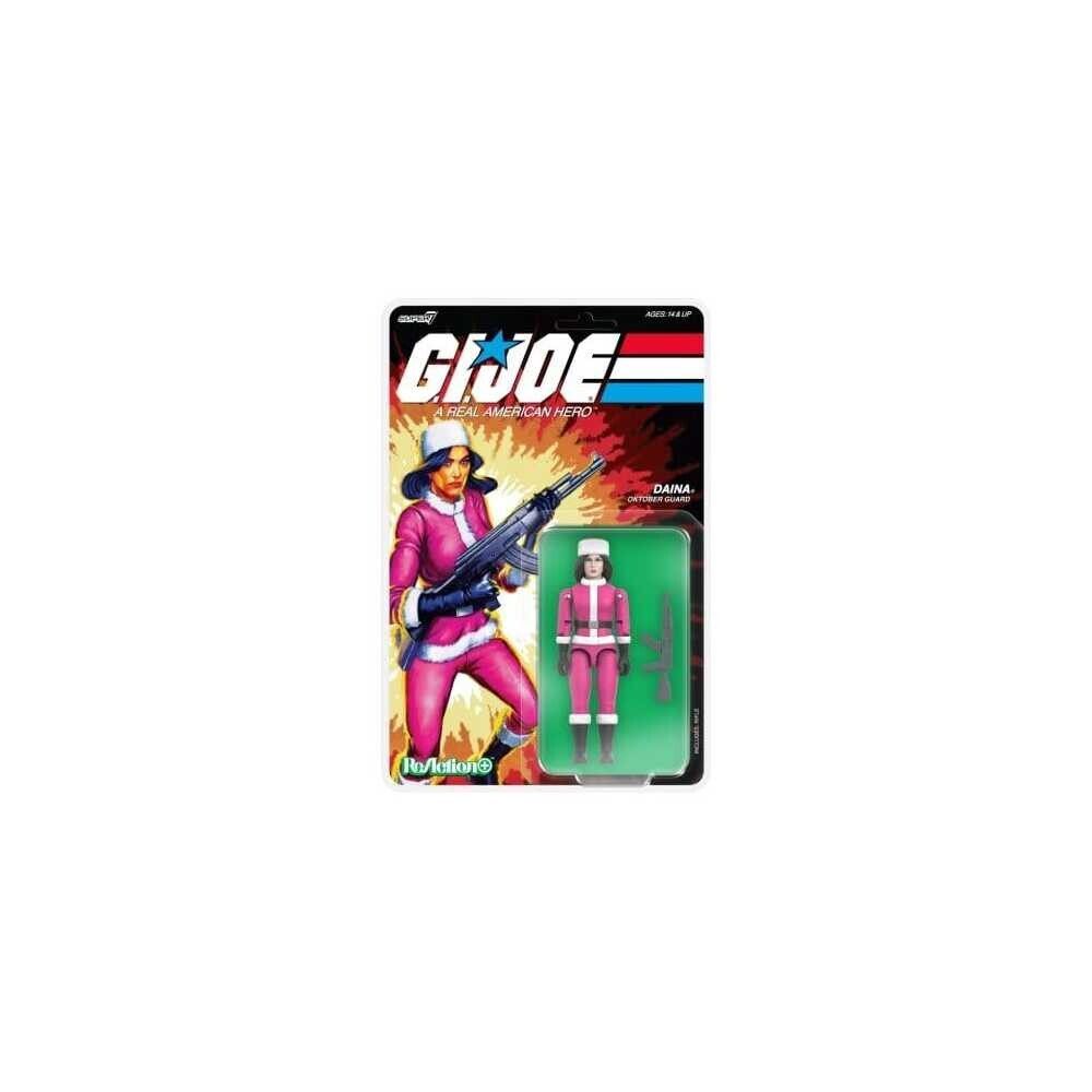 Super7 Actionfigur GI Joe ReAction+ Actionfigur Wave 07 Daina (Cartoon) 10 cm