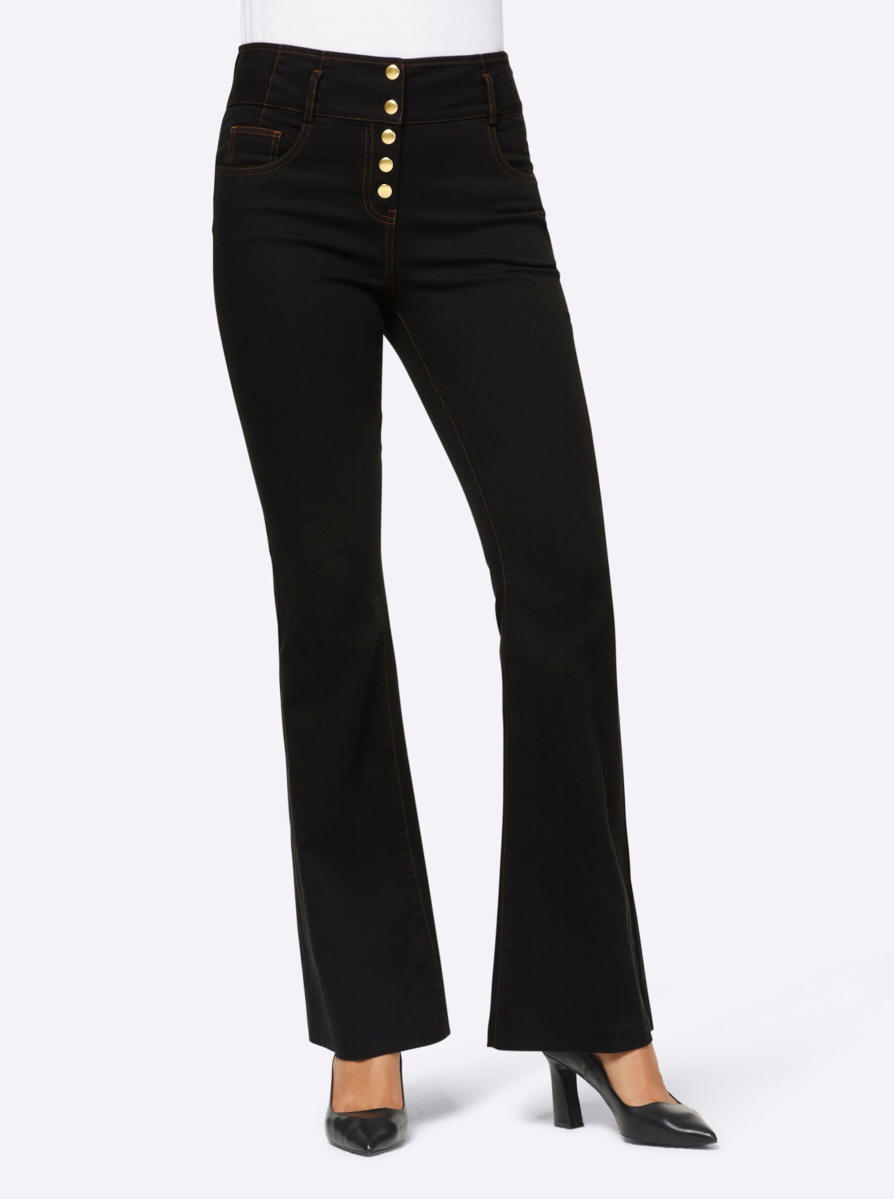 heine Bequeme Jeans Push-up-Jeans günstig online kaufen