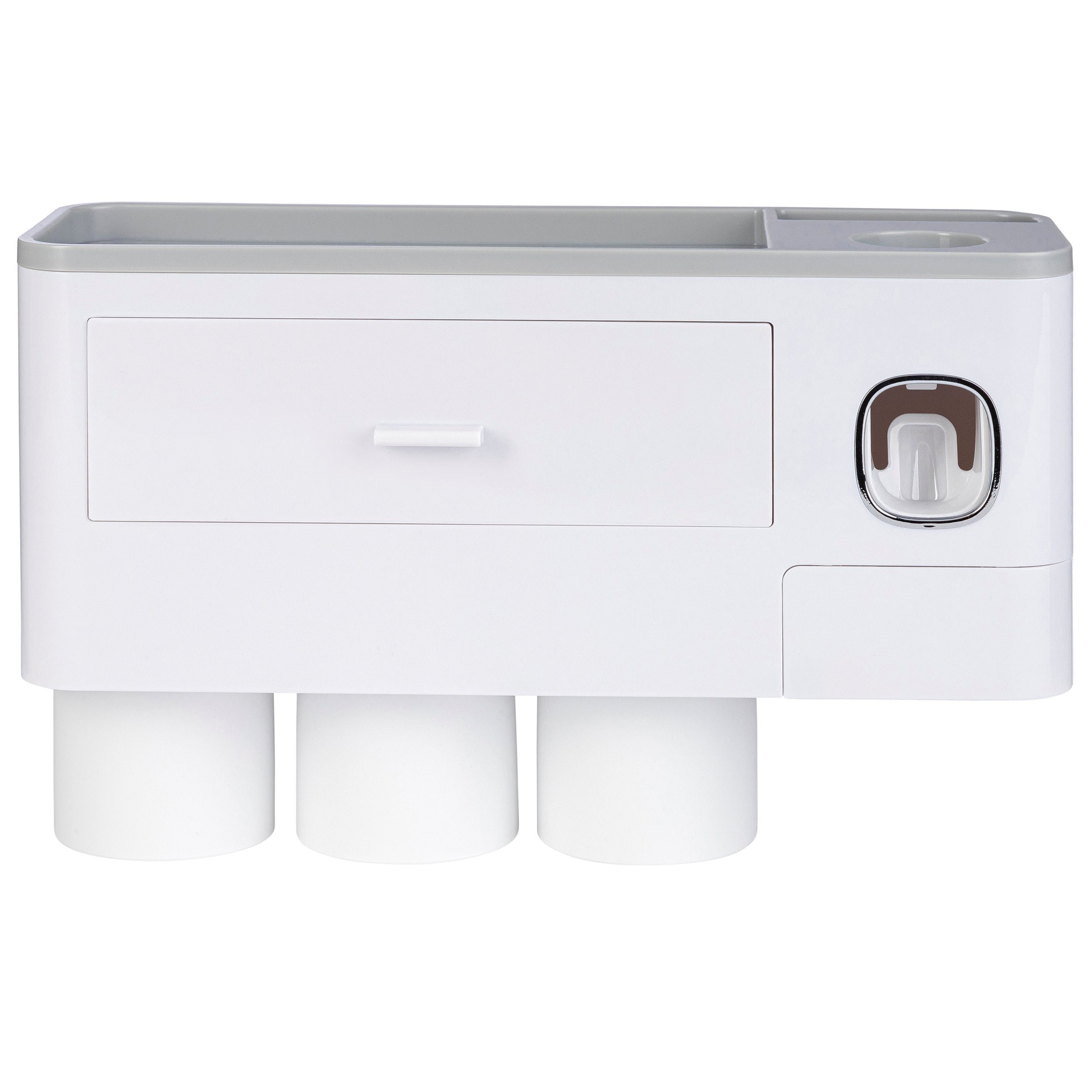 ONVAYA Zahnbürste Zahnbürstenhalter mit automatischem Zahnpastaspender, Set