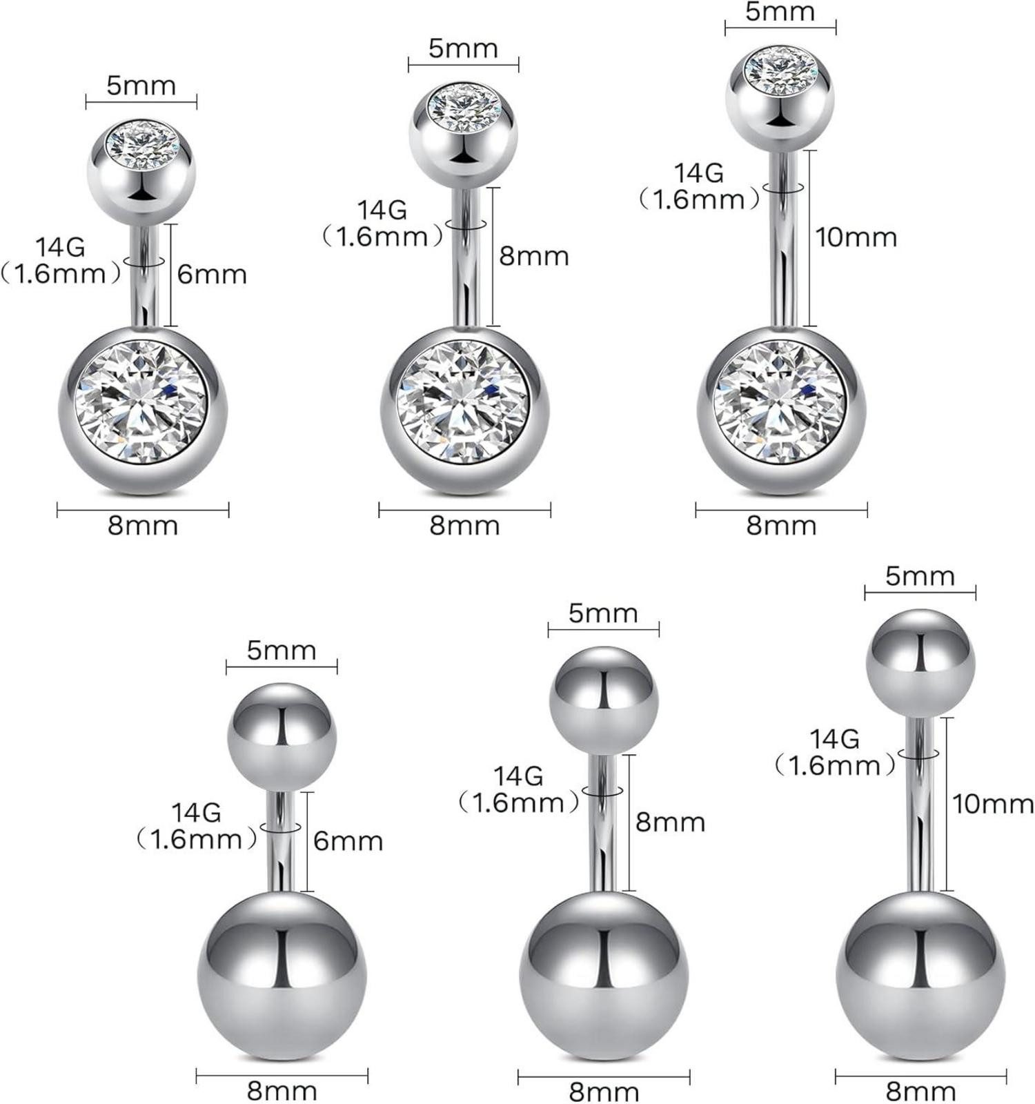 AVYRING Piercing-Set Piercing Set 99 Stück günstig online kaufen