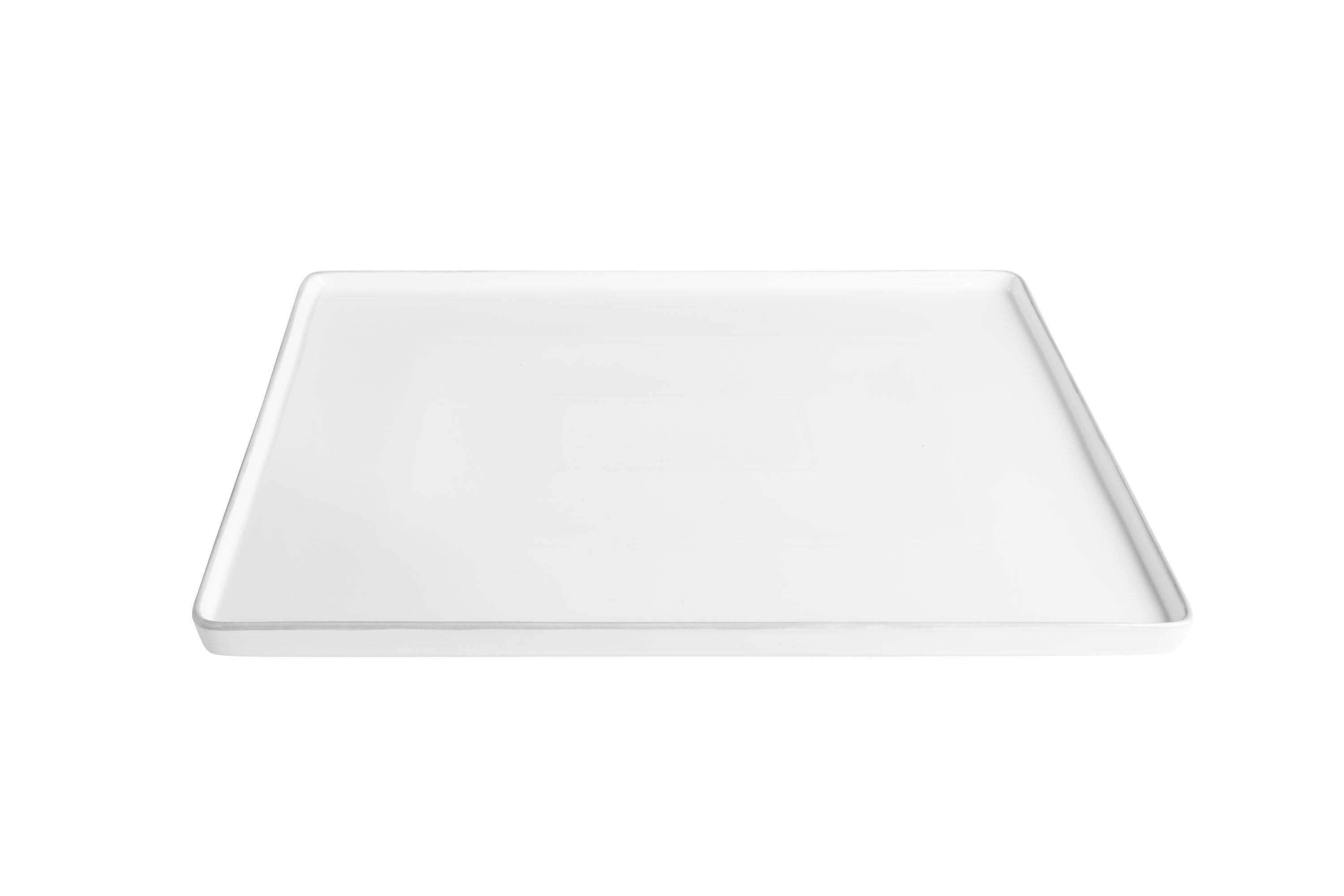 Sallys Servierplatte Groß - 44 x 38 cm, aus hochwertigem, widerstandsfähigem Porzellan