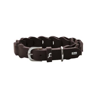 Hunter Tierbedarf Hunde-Halsband Solid Education Chain, Leder