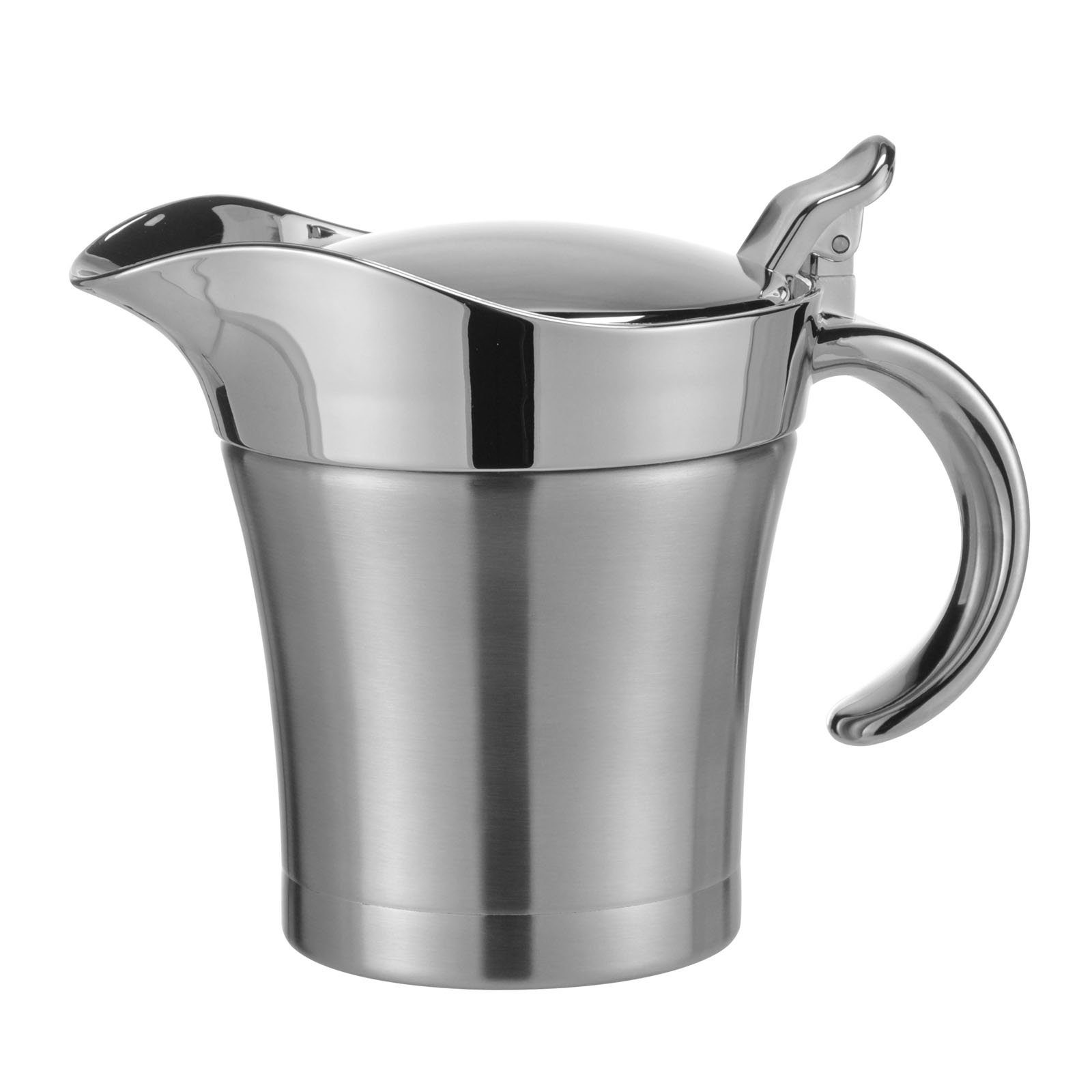 HAC24 Sauciere Soßenkanne Thermo-Sauciere Soßiere Soßenspender Soßenschüssel, Edelstahl, (1-tlg), 400 ml