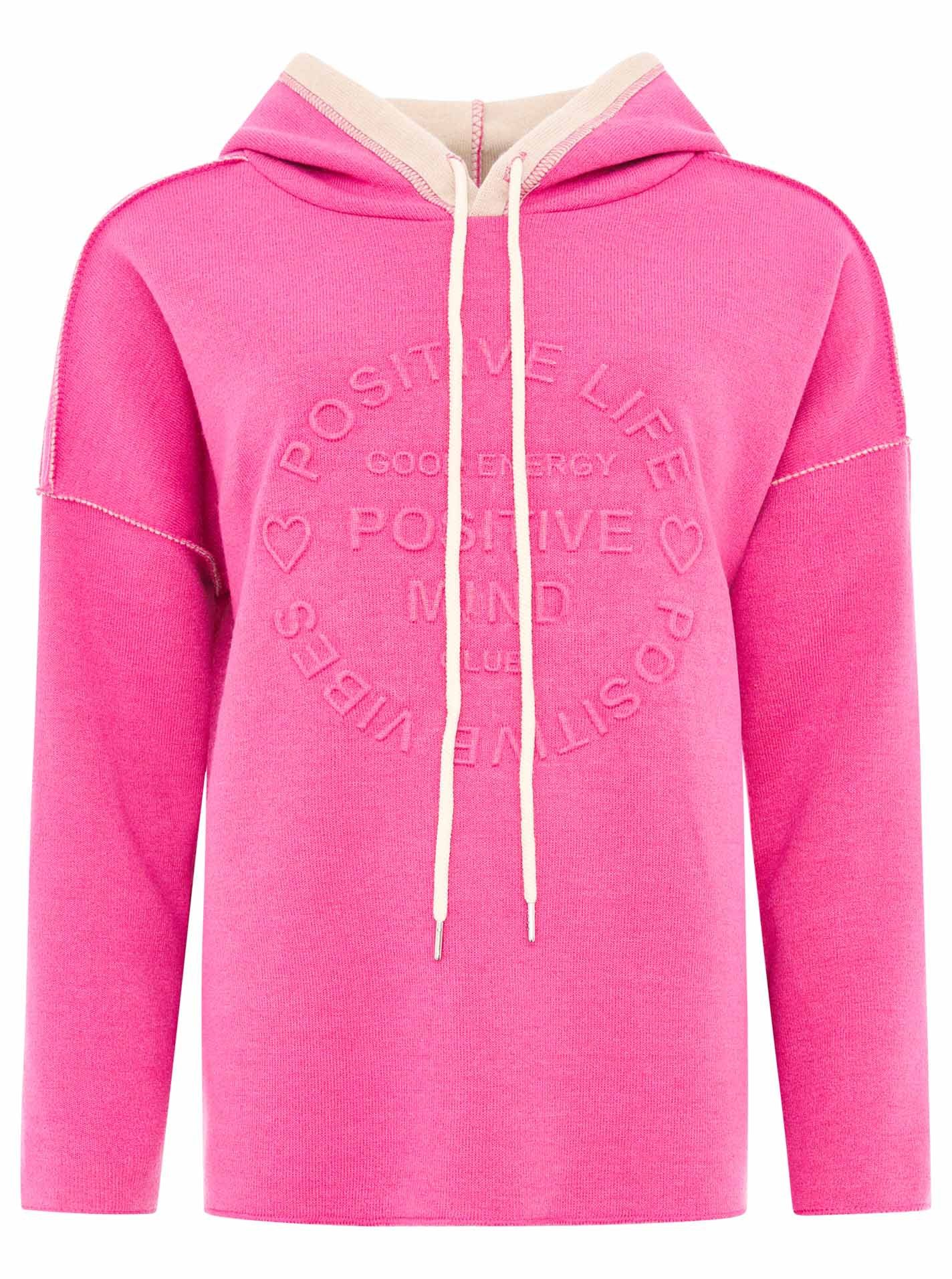 Zwillingsherz Hoodie "Positive Mind"