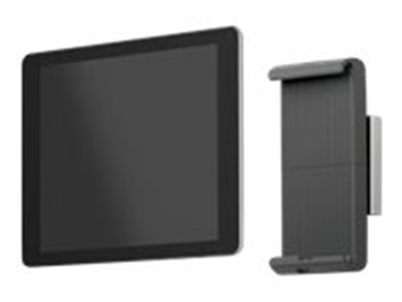 DURABLE Tablet-Halterung Durable Tablet Holder Wall - Wandhalterung für Tablets von 7–13 Zoll, (1-tlg., Integrierte Kabelführung)