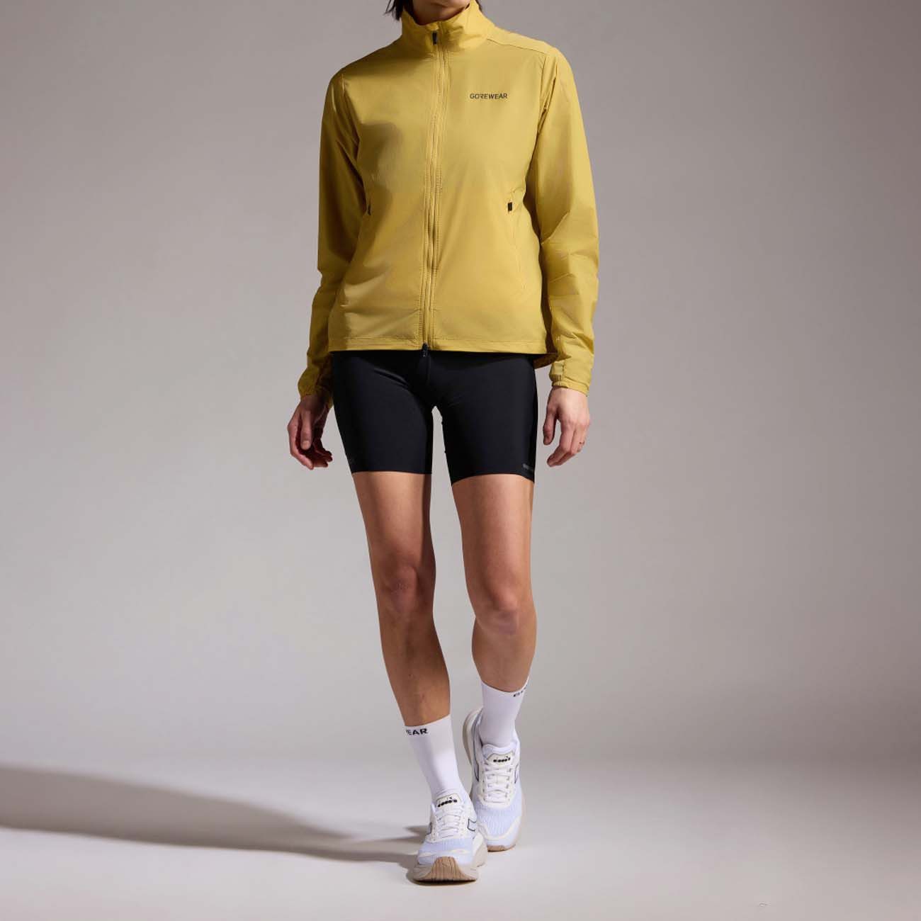 GORE® Wear Laufjacke Gore Wear Concurve Windbreaker Damen Tuscan Sand