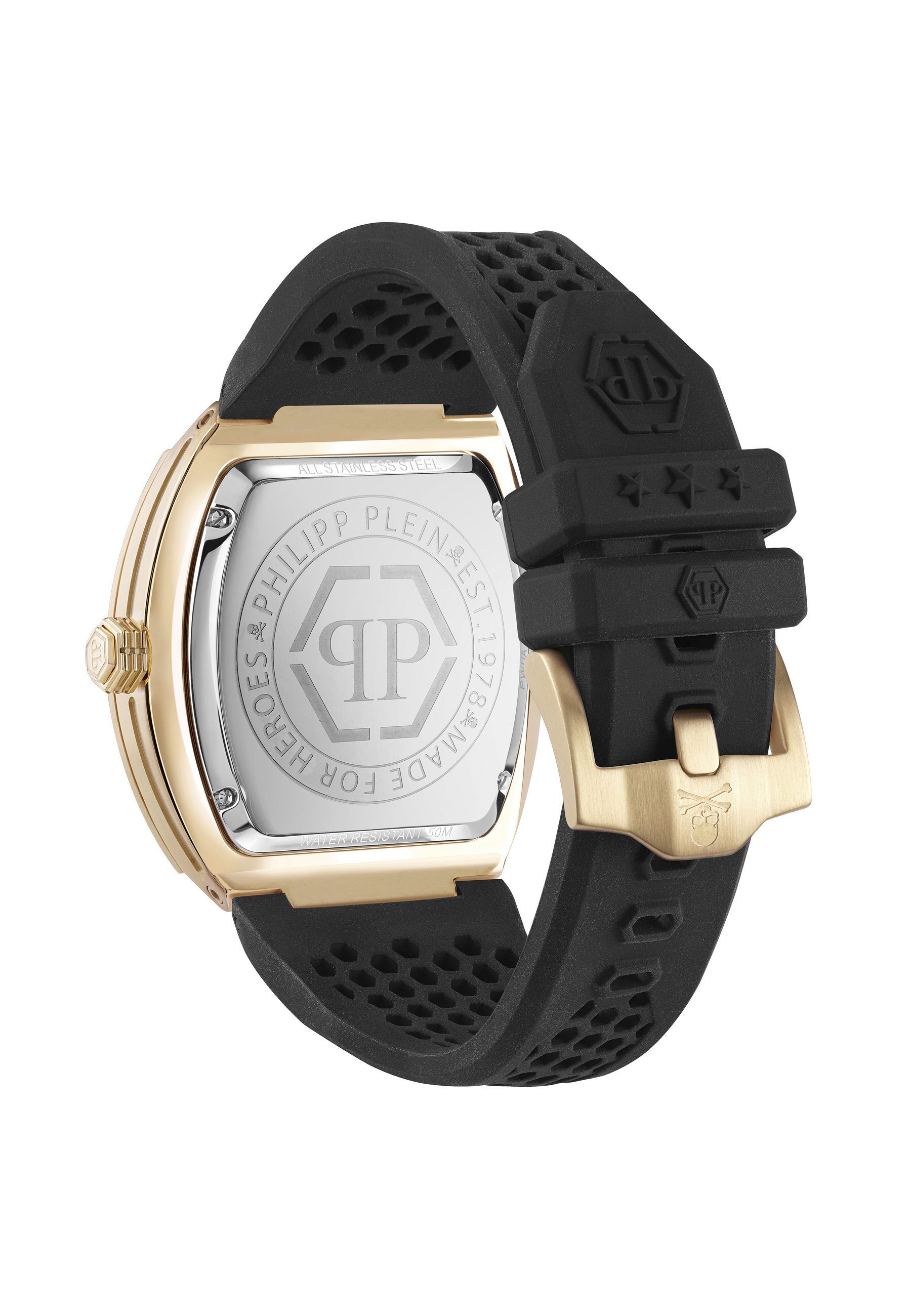 PHILIPP PLEIN Quarzuhr THE HEXAGON PHANTOM, (1-tlg), Quartz Analog günstig online kaufen