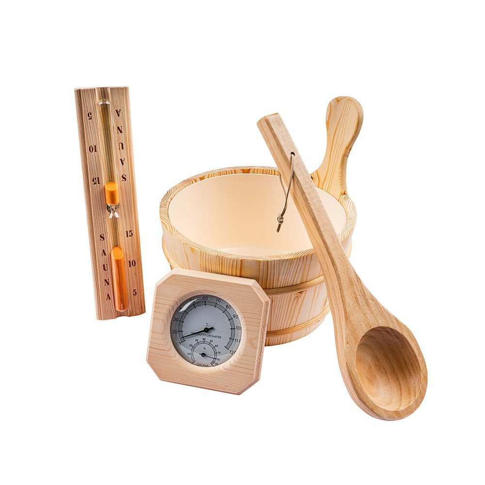 HOME DELUXE Sauna-Aufgussset SAUNAZUBEHÖR 5 TLG. - Q PREMO (5-tlg) inkl. Sa günstig online kaufen