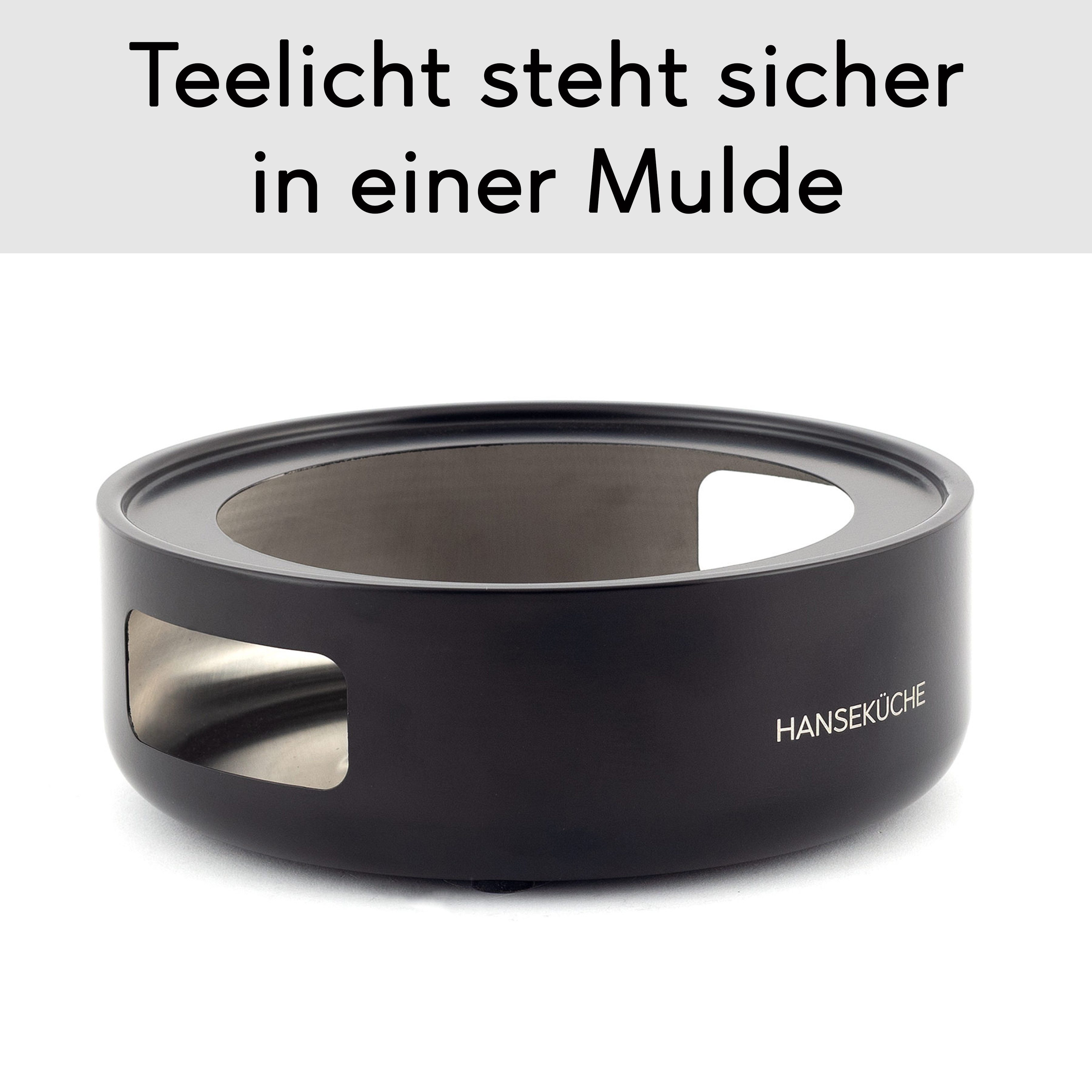 Hanseküche Teekanne Teekanne (1L), 1 l, (Teekanne, 1-St., inkl. Edelstahlsieb), Hochwertiges Material, Edelstahlsieb, Ergonomischer Griff