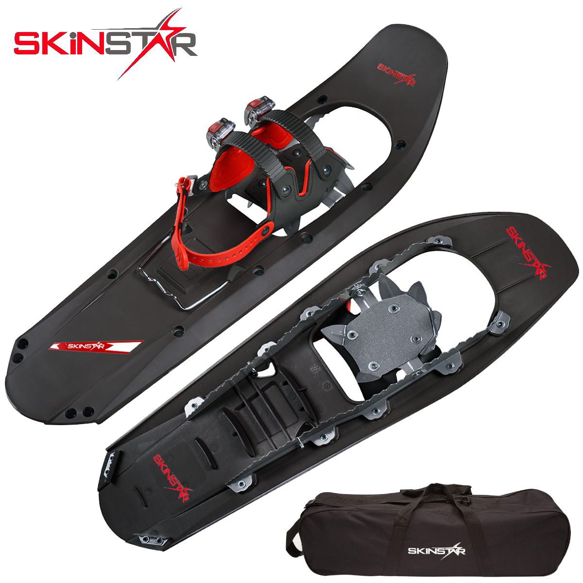SkinStar Schneeschuhe SKINSTAR Schneeschuh 25 INCH Schneeschuhwandern Schneeschuhe bis 100