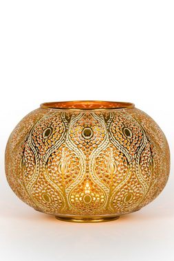 Marrakesch Orient & Mediterran Interior Windlicht Orientalische Windlicht Afzal, Teelichthalter, Deko, Vintage (2 St), Handarbeit