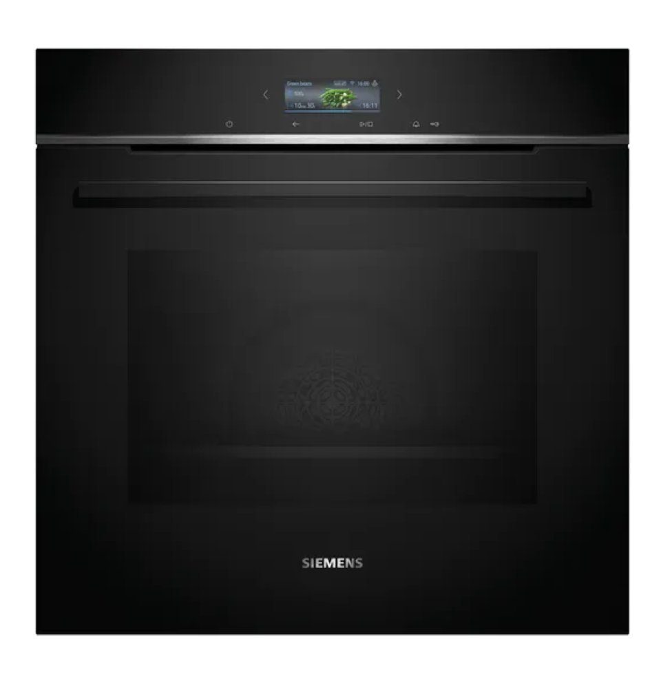 BOSCH Dampfbackofen Serie 8, HSG7361B1, Einbau-Dampfbackofen, Schwarz,EEK:A+