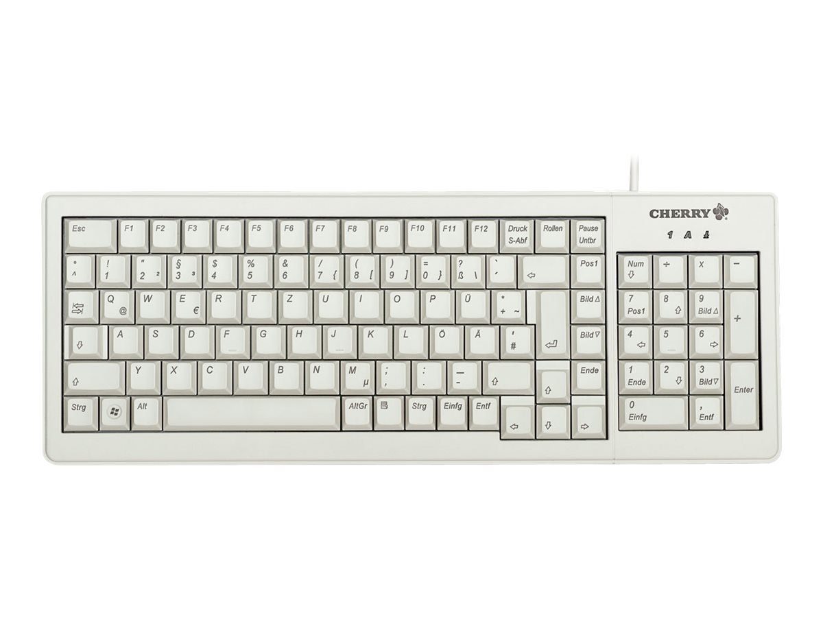 Cherry CHERRY Tas Cherry G84-5200LCMDE-0 XS Complete Keyboard USB hellgrau USB-Tastatur