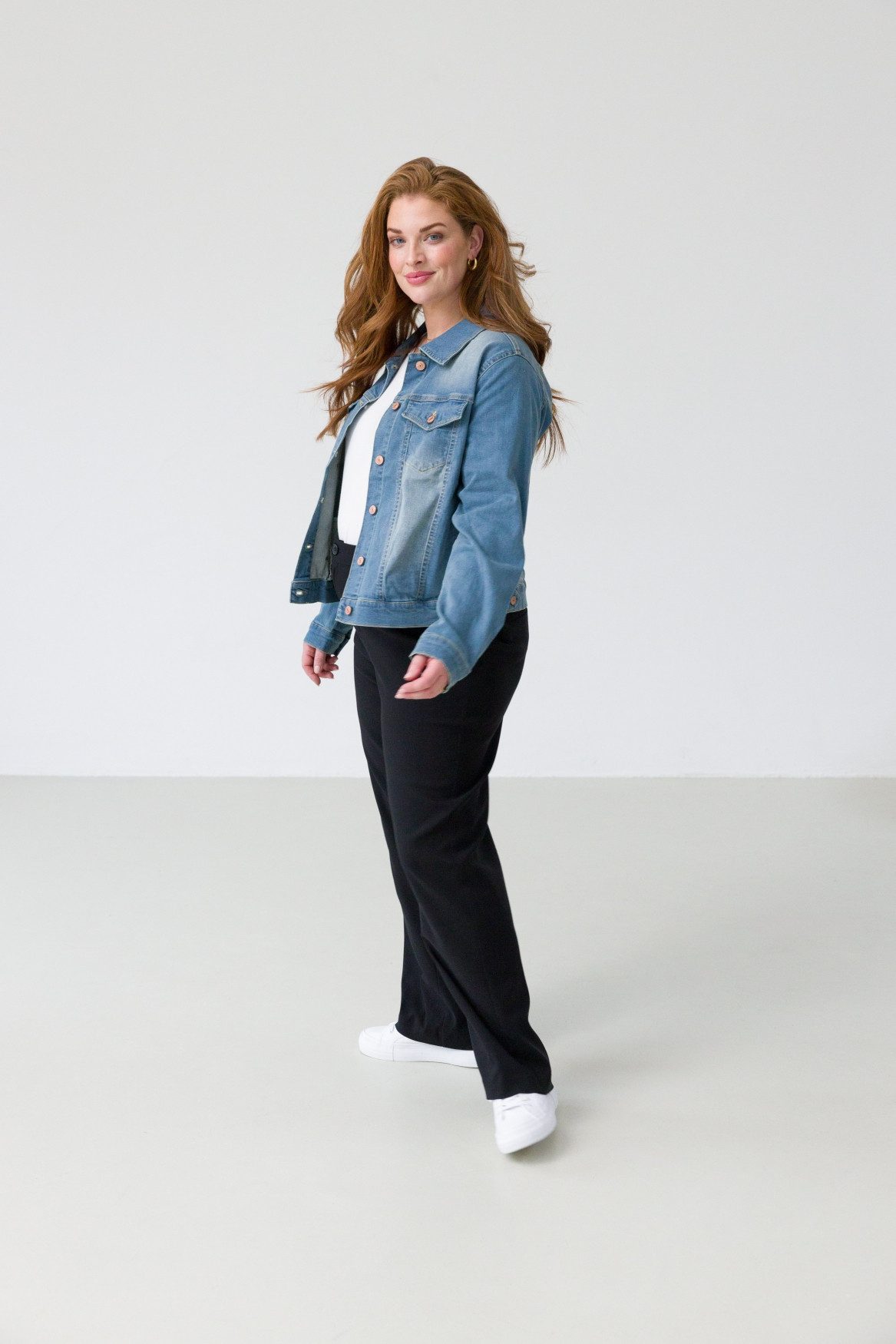 Base Level Curvy Treggings Arah mit elastischem Bund