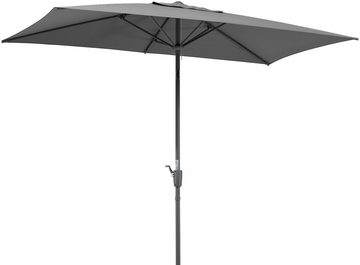 Schneider Schirme Rechteckschirm Tunis, LxB: 270x150 cm, abknickbar, ohne Schirmständer