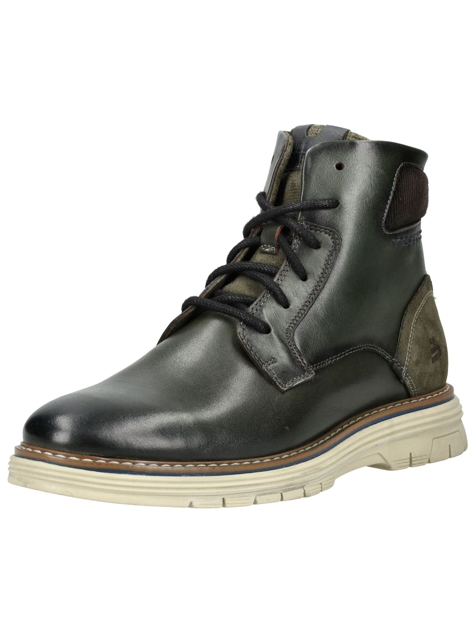Bullboxer Stiefelette Leder/Textil Schnürstiefelette