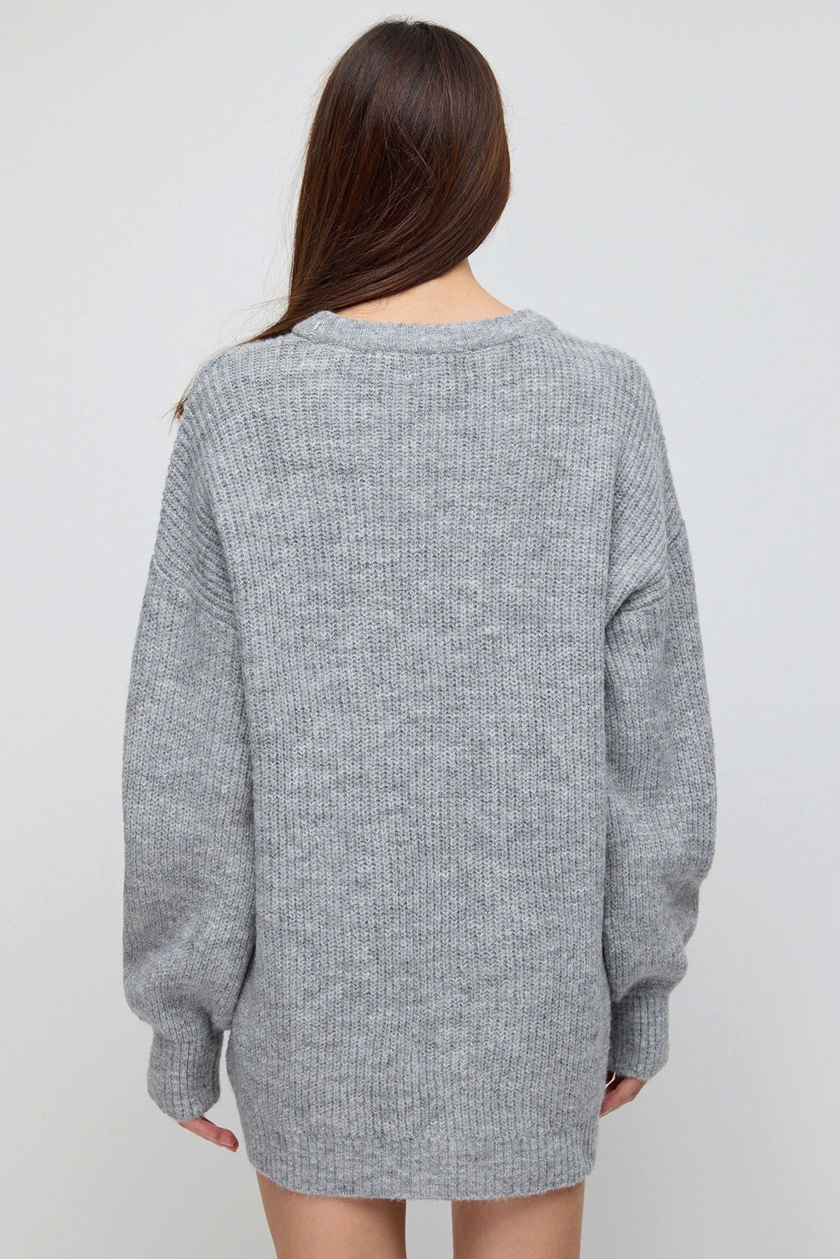 No Matter What Longpullunder Oversize-Strickpullover