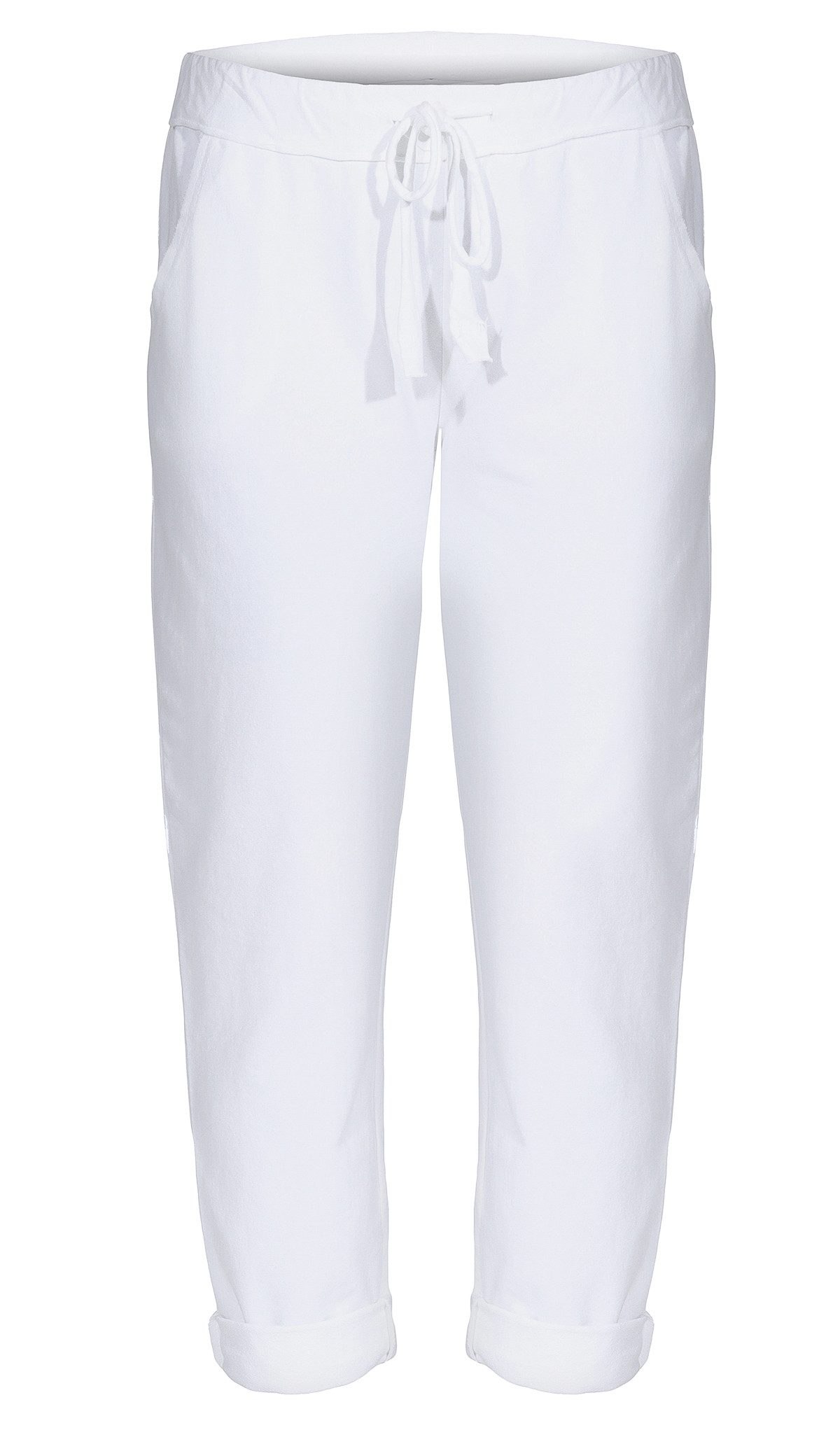 CLEO STYLE Jogginghose Damen Jogginghose 3569 36-40 Weiß günstig online kaufen