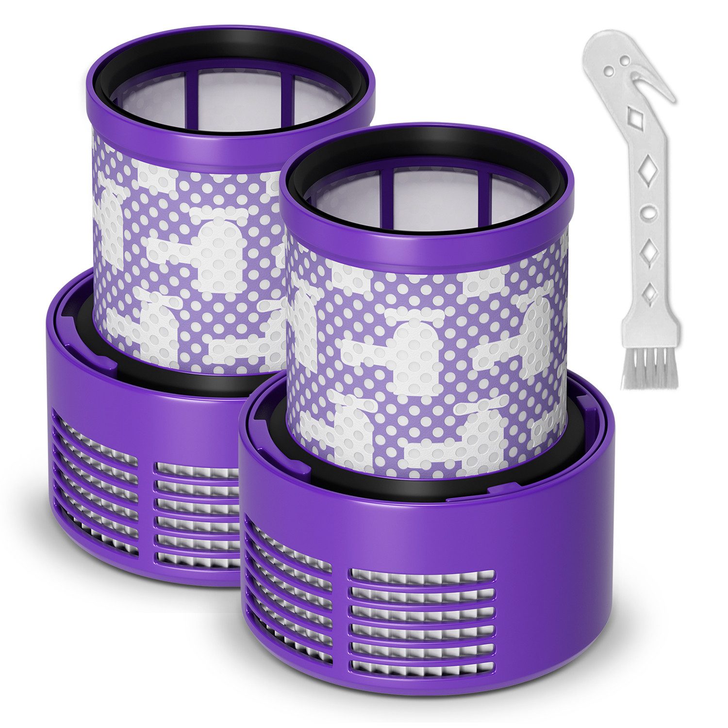 VIOKS HEPA-Filter Ersatz für Dyson 969082-01, für SV12 V10 Cyclone Absolute Animal