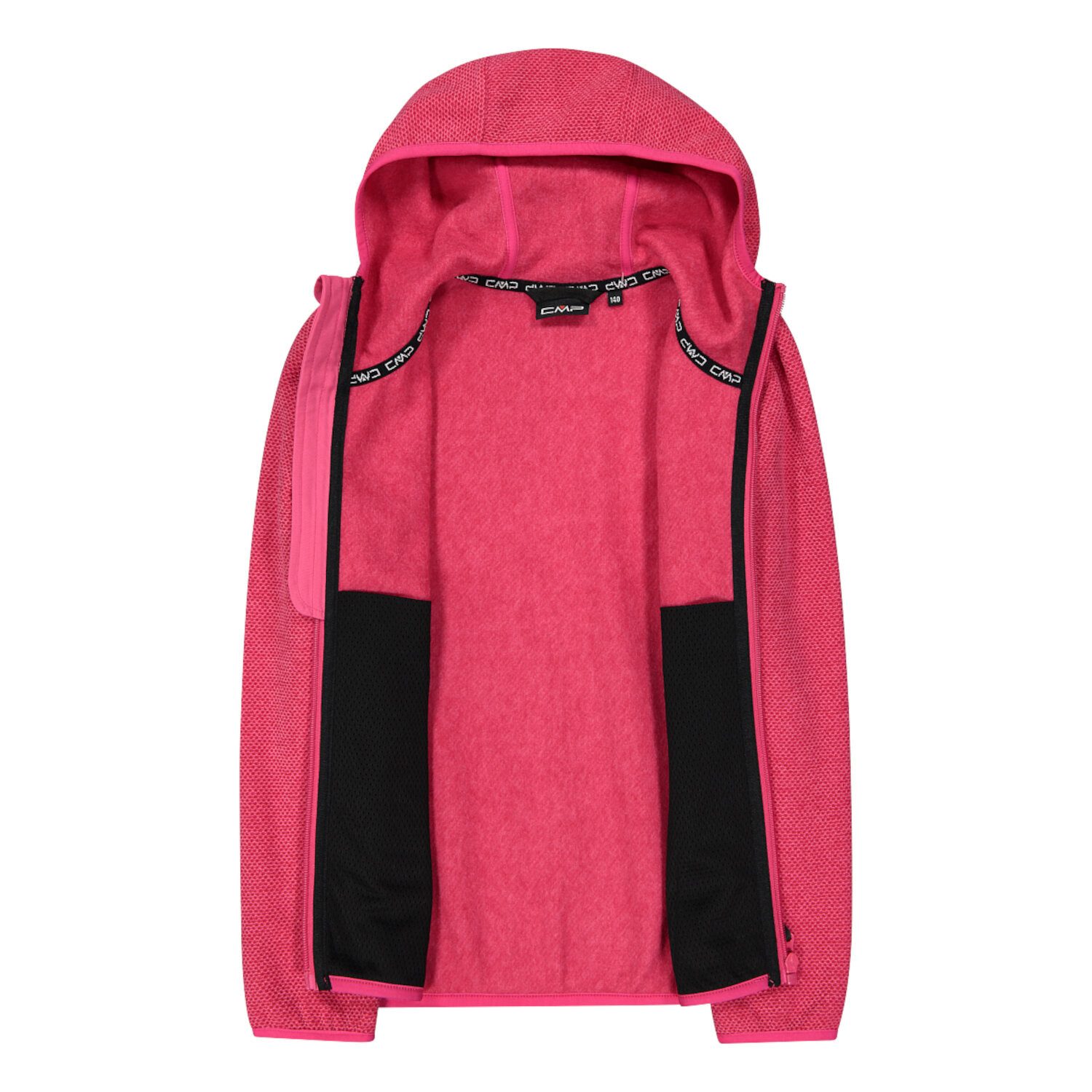 CMP Fleecejacke CMP Mädchen Fleece Jacke Fix Hood 3H19825 – Bild 4 von 4