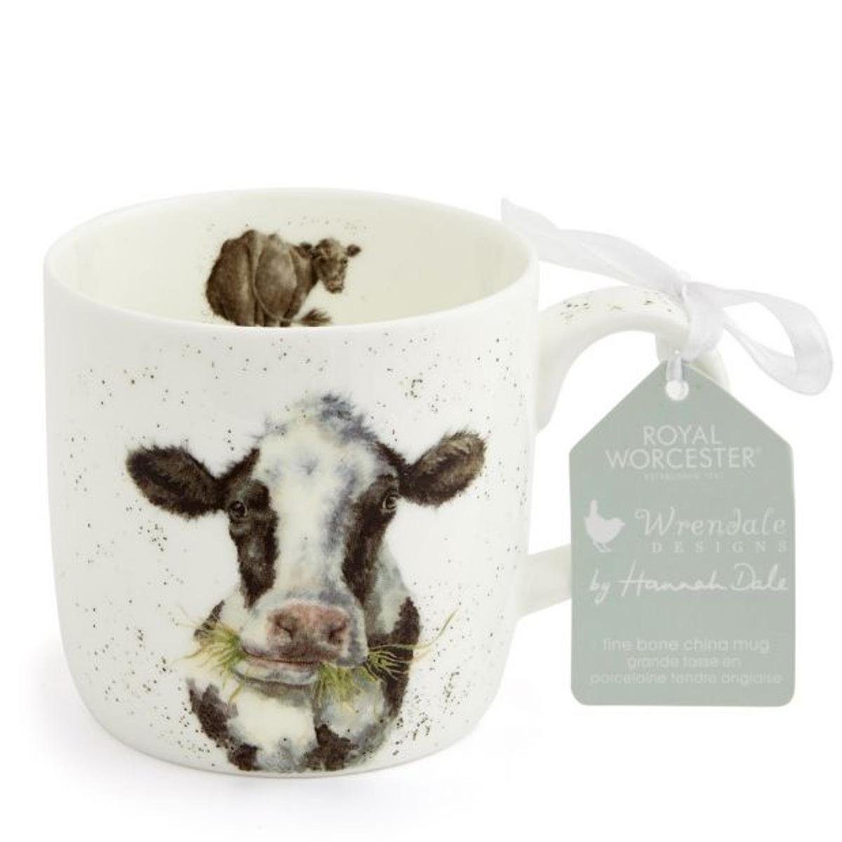 Wrendale Becher Wrendale Designs Porzellan-Becher Mooo Kuh, Porzellan – Bild 2 von 5