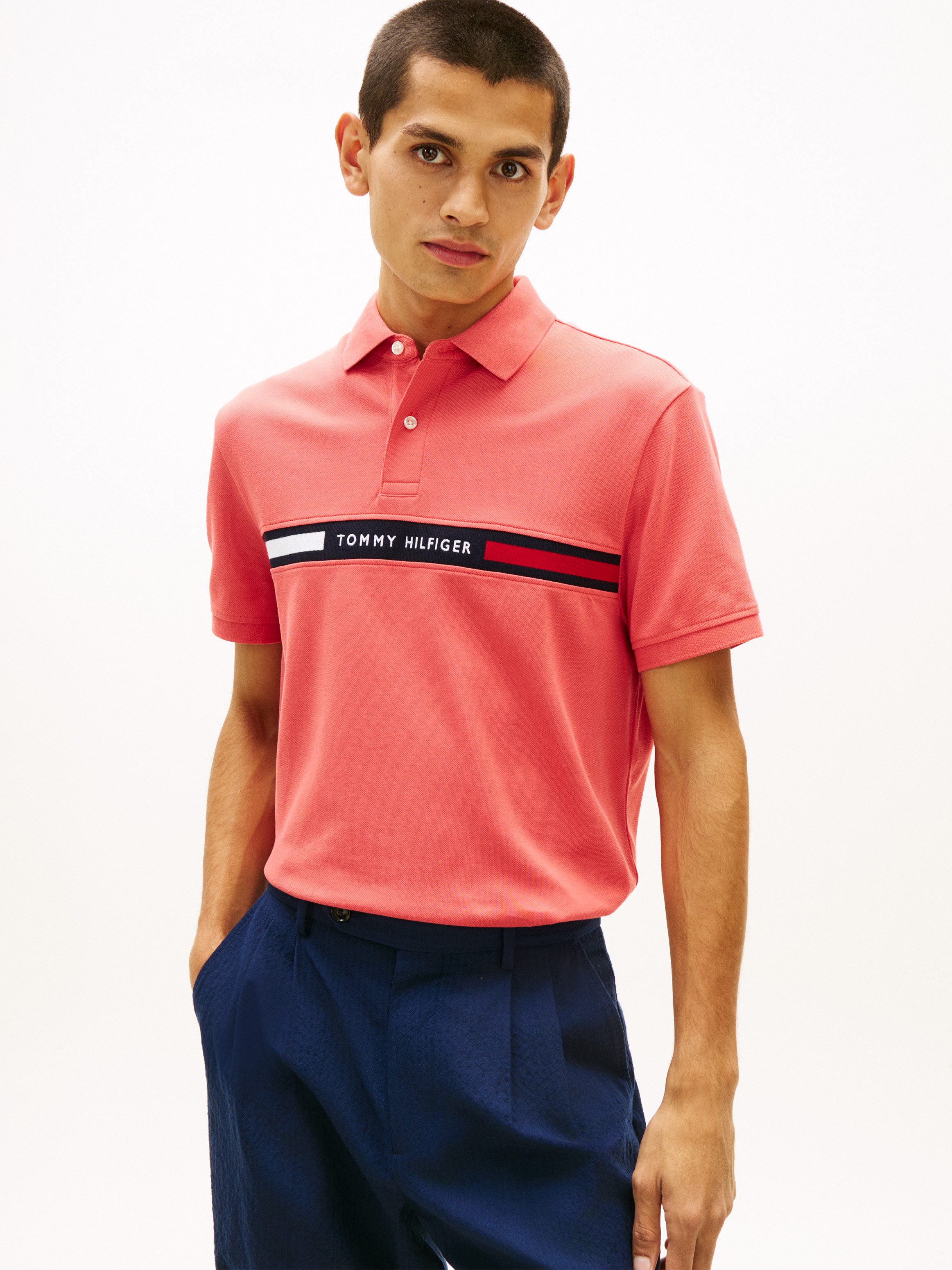 Tommy Hilfiger Poloshirt HILFIGER CHEST INSERT REG POLO