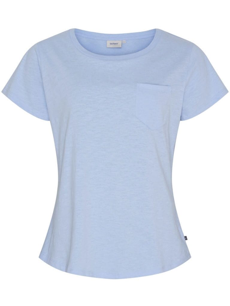 Sea Ranch T-Shirt Adina Damen Kurzarm-Shirt Adina mit Brusttasche - T-Shirt aus Baumwolle