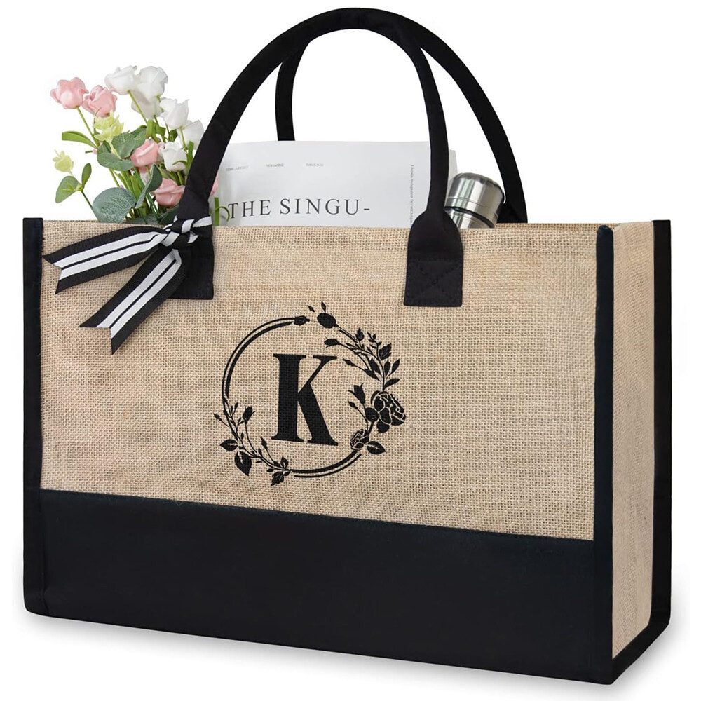 HAUSS SPLOE Henkeltasche Freizeittasche Tragetasche Canvas Einkaufstasche (Zeitungskorb Einkaufstasche Shopper Shopping Bag mit Top Griff, Schultertasche, Unitasche, Einkaufskorb, Einkaufsshopper), für Damen Frauen Jungen Freizeit Arbeit Business Schule Büro Einkaufen