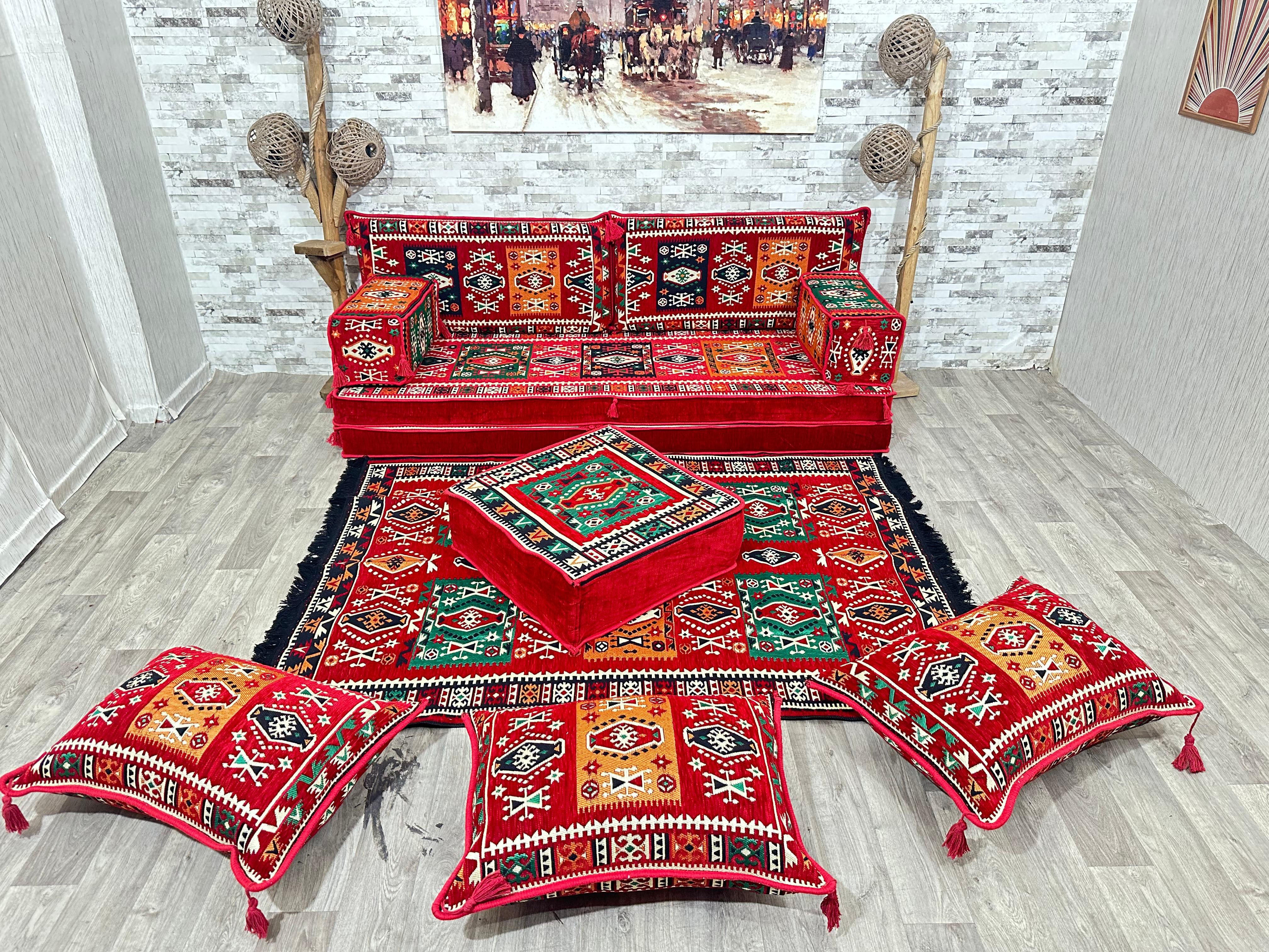 Sofa Orientalische Sitzecke, Sitzkissen, Orientalisches Sofa, Kelim