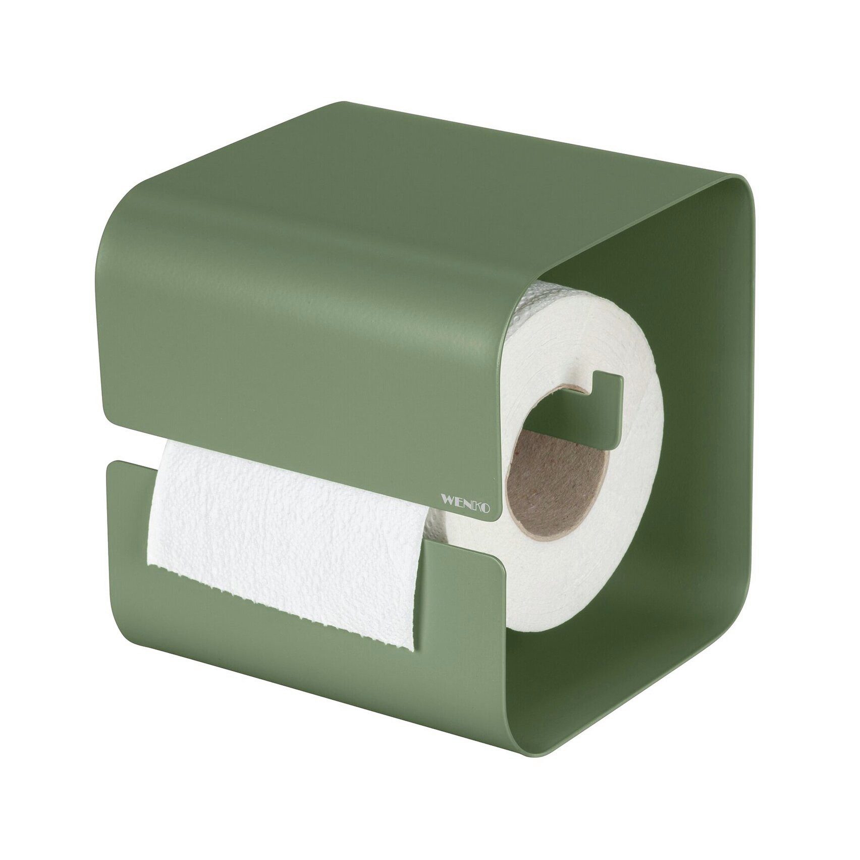 WENKO Toilettenpapierhalter Toilettenpapierhalter LIZAN, 13,7 x 14 x 14,5 cm, WENKO
