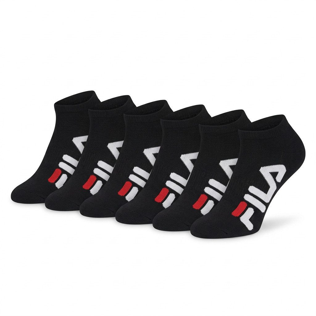 Fila Socken UNISEX INVISIBLE SOCKS (6 Paar) großer Markenschriftzug seitlich