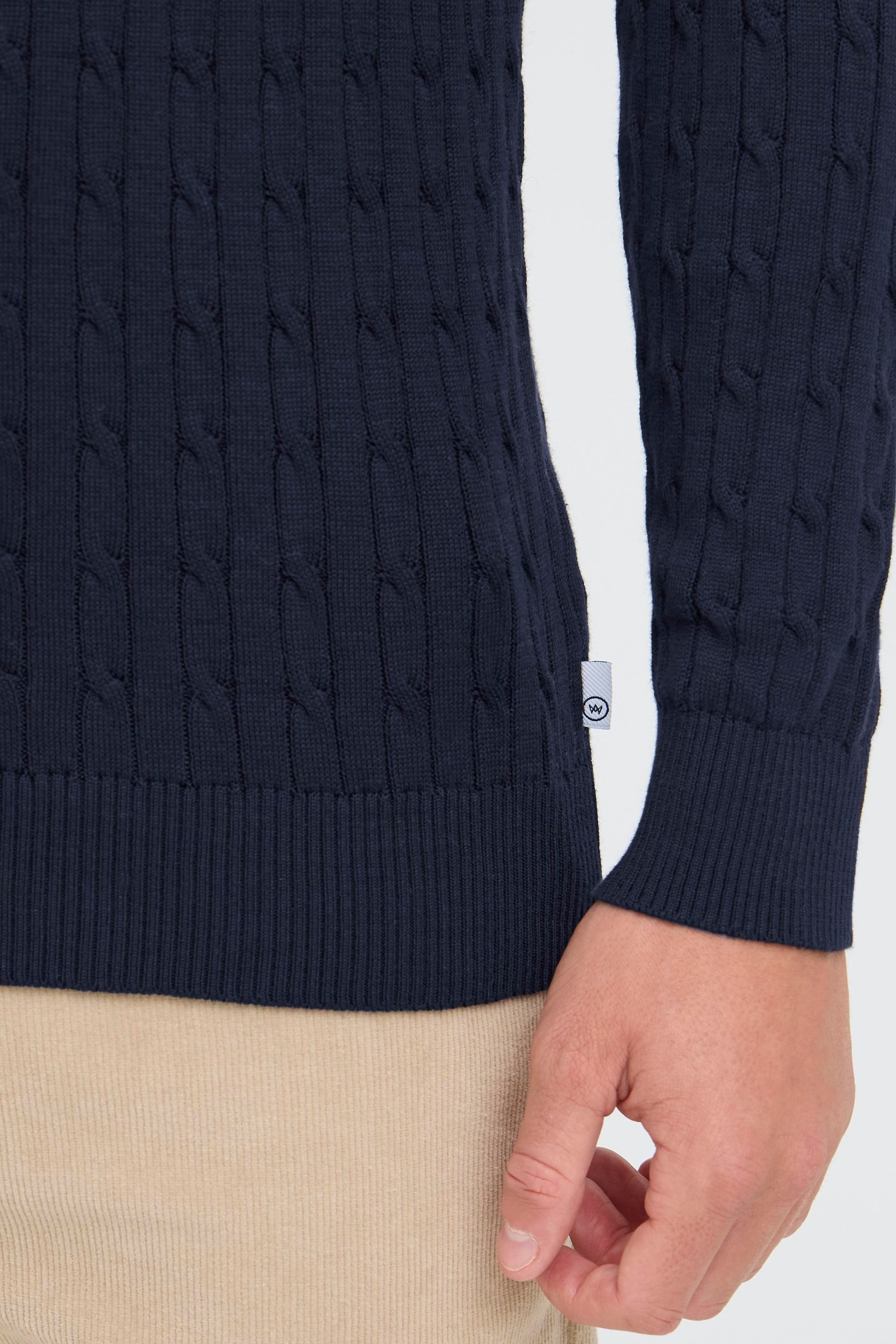 Kronstadt Strickpullover KSCall Kuscheliger Zopfmuster Strickpullover