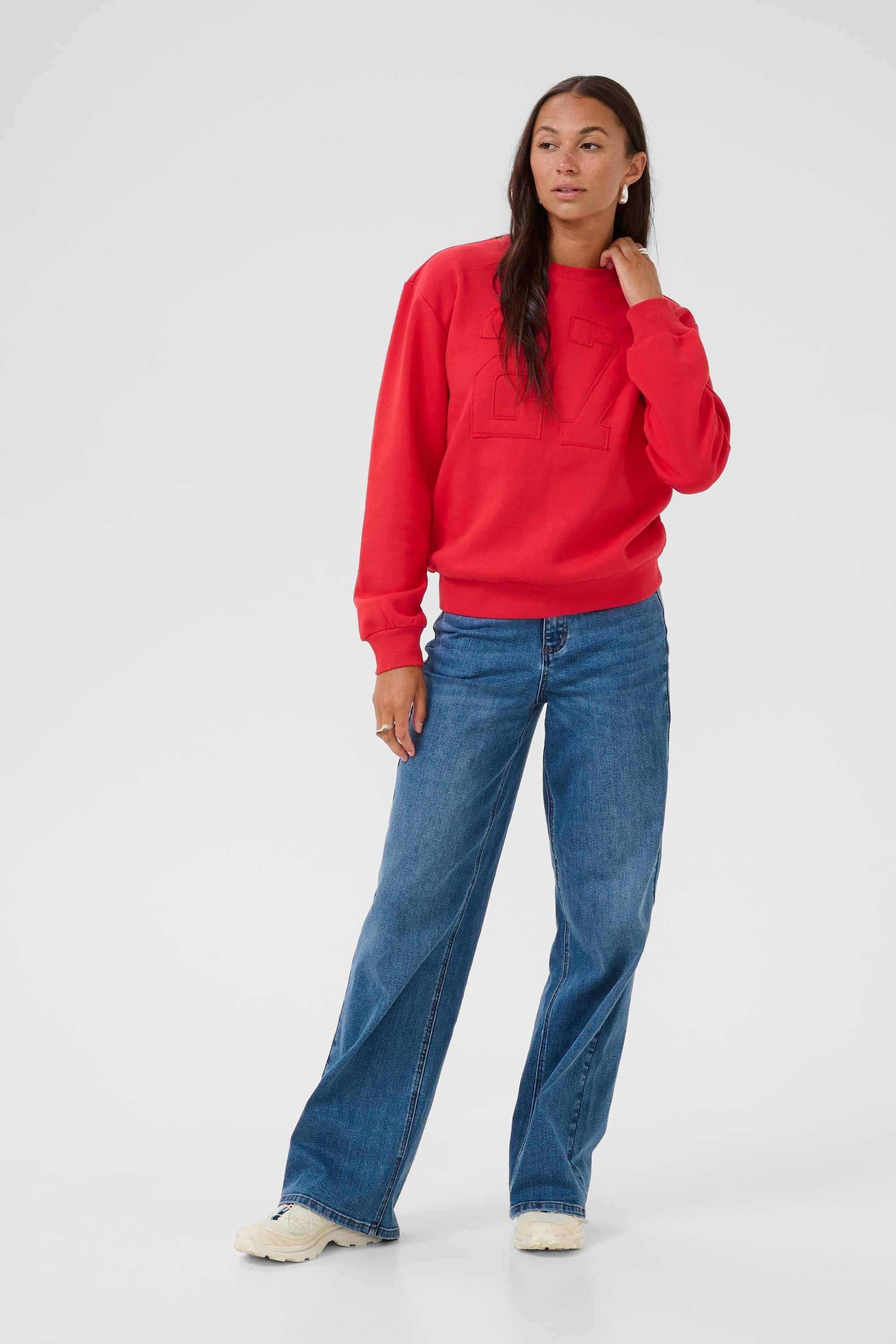 KAFFE Fleecepullover Sweatshirt KAlea