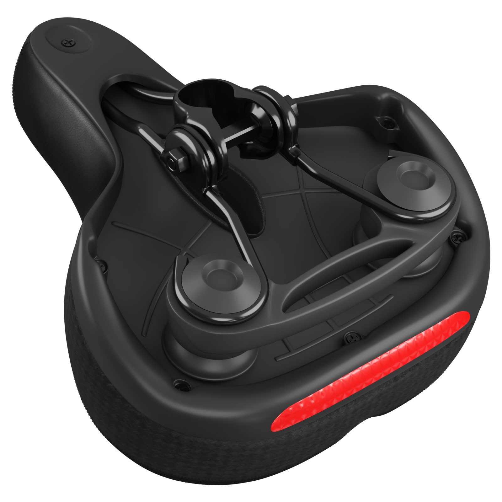 Wellgro Fahrradsattel Cityrad Sattel - breiter Fahrradsattel