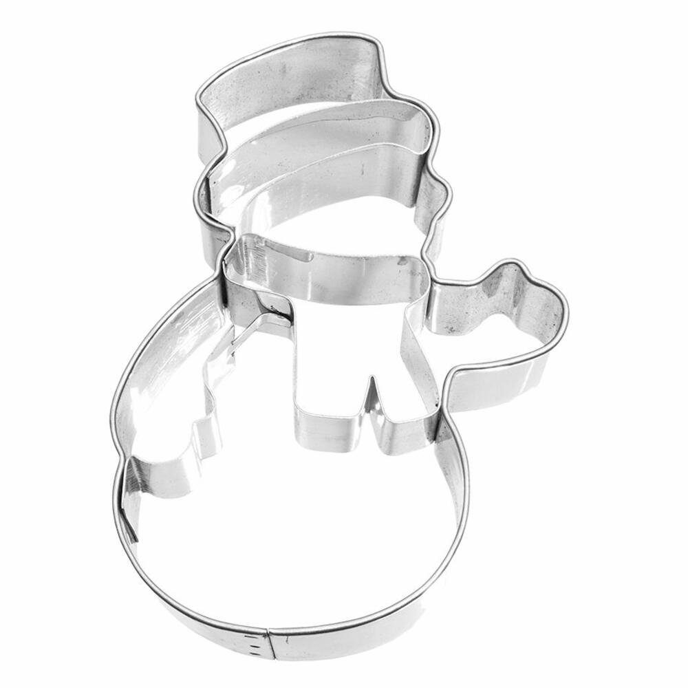 Birkmann Ausstechform Schneemann 8 cm, Edelstahl