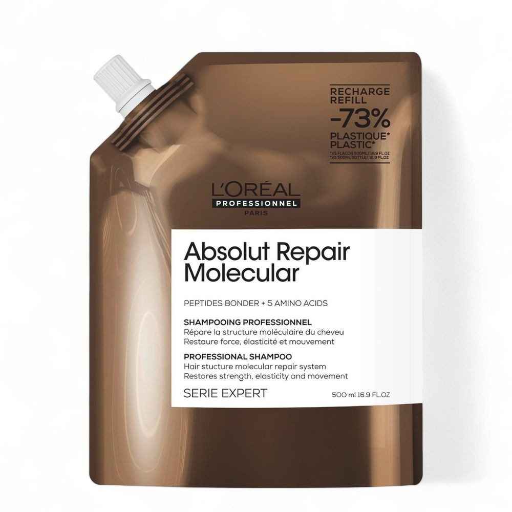 L'ORÉAL PROFESSIONNEL PARIS Haarshampoo Serie Expert Absolut Repair Molecular Shampoo Refill 500 ml