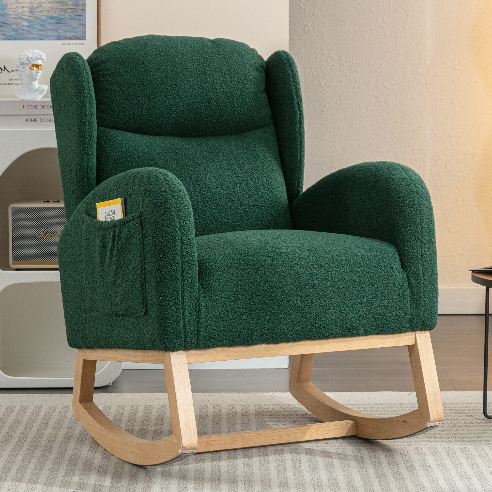 HAUSS SPOLE Schaukelstuhl Polsterstuhl Relaxsessel mit günstig online kaufen