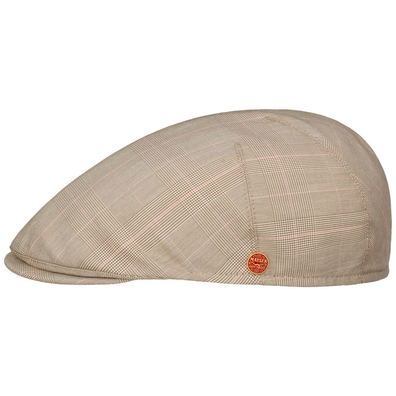 Mayser Flat Cap (1-St) Schirmmütze mit Schirm, Made in the EU