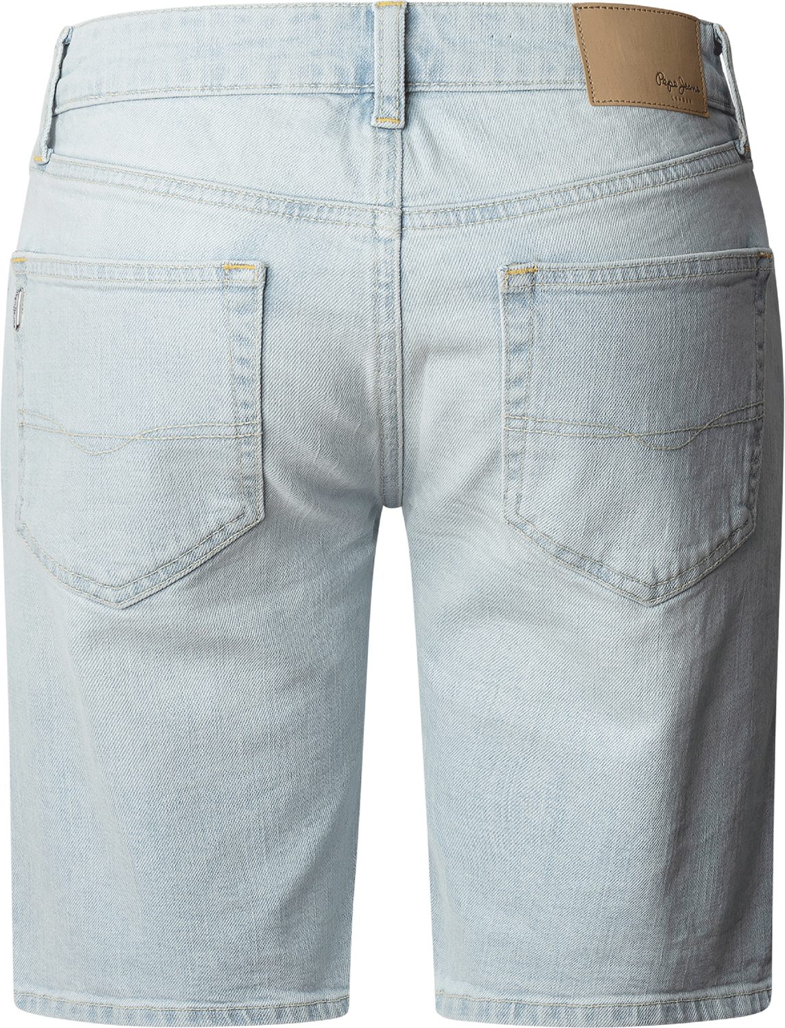 Pepe Jeans Jeansshorts FITTED SHORT MW POPPY aus Baumwollmix