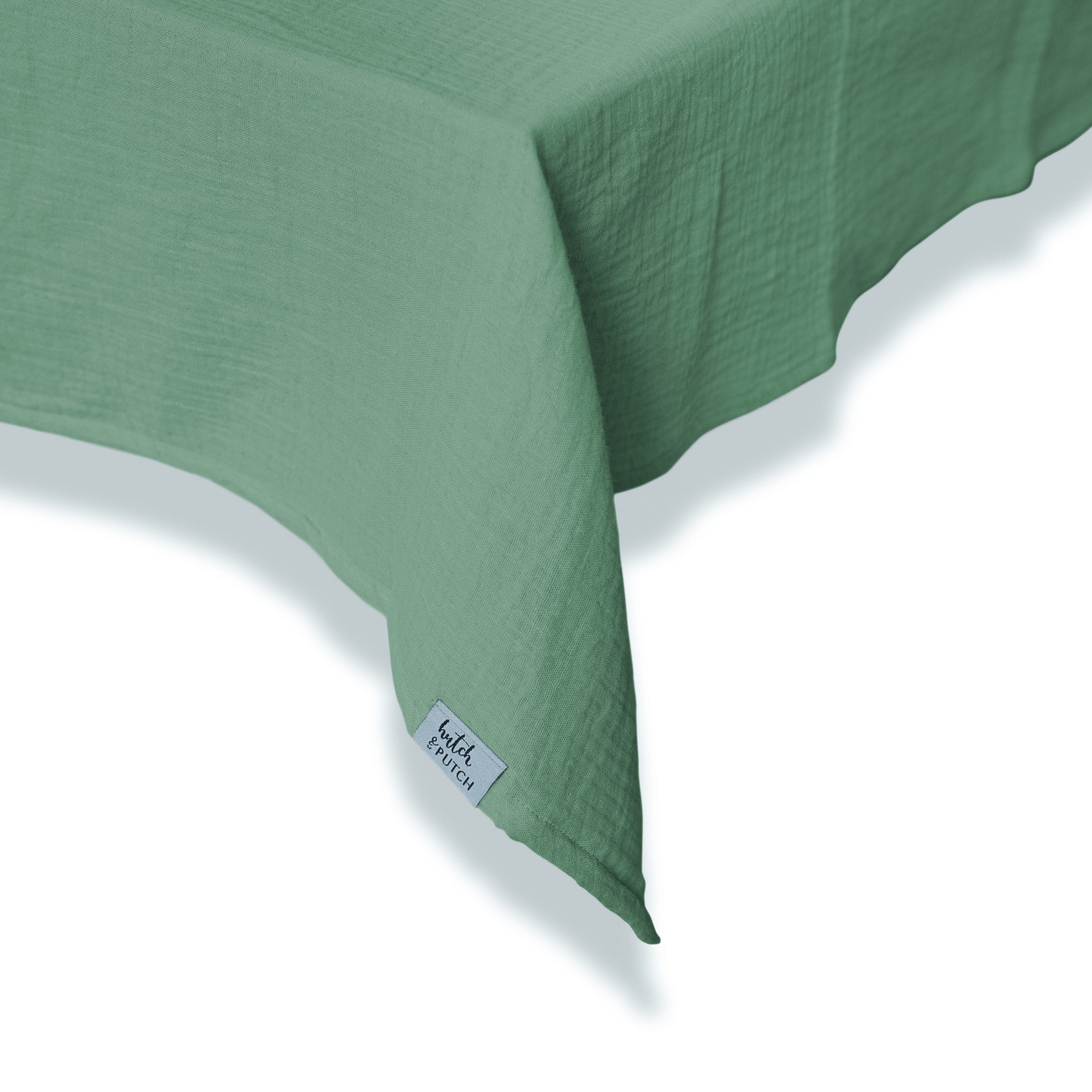 hutch&putch Tischdecke Musselin-Tischdecke "Angelina" • Eucalyptus (1-tlg)