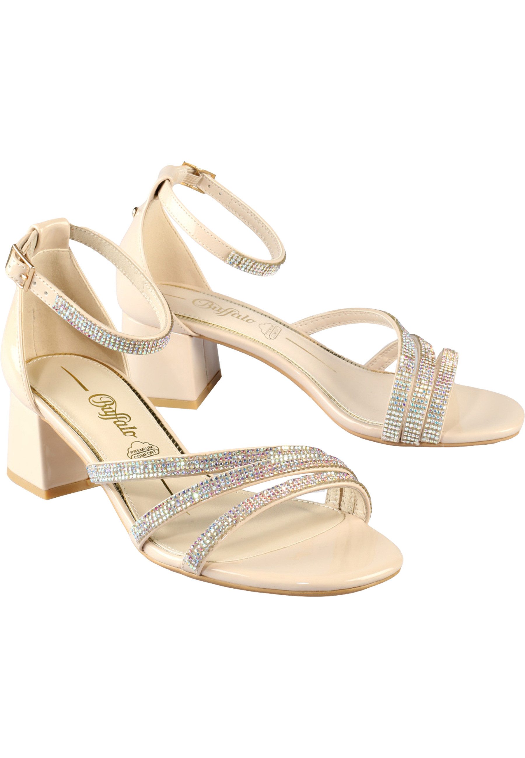 Buffalo Buffalo Glam -Vegan Patent High-Heel-Pumps