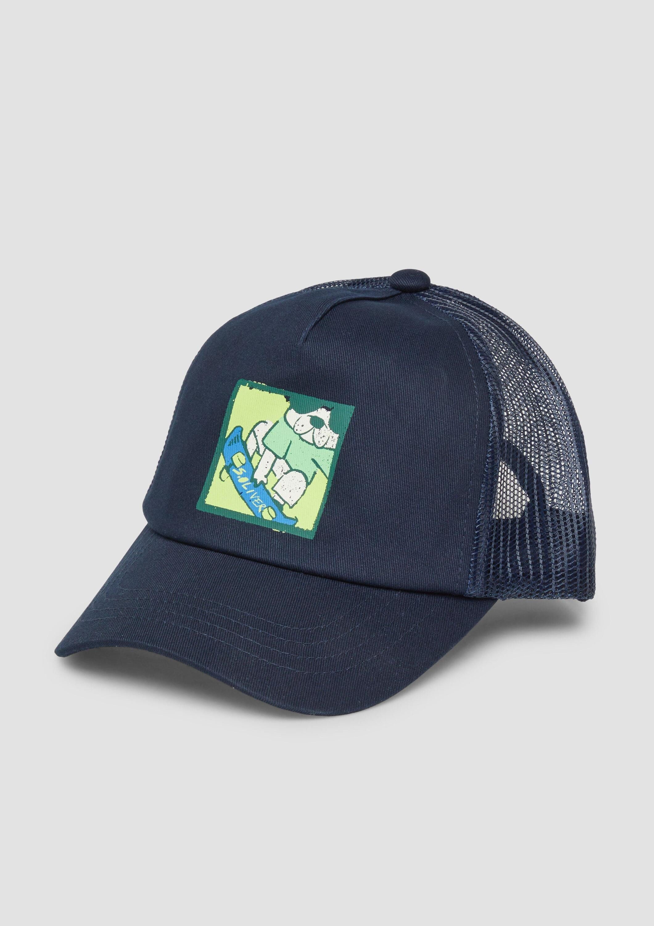 s.Oliver Snapback Cap Kappe Cap mit Mesh-Einsatz