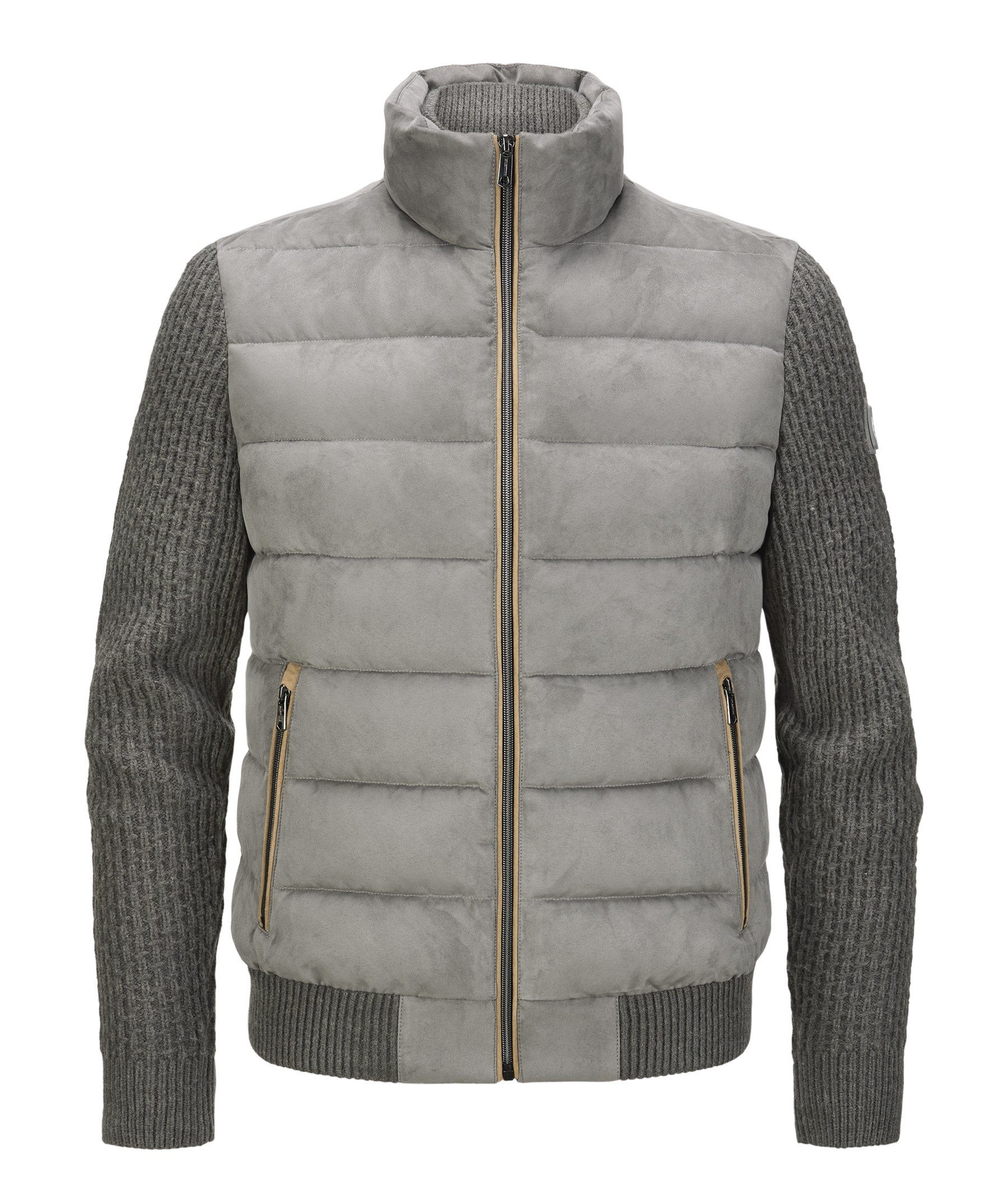 Milestone Hybridjacke MSDean edles Microvelours, atmungsaktiv, wasserabweis günstig online kaufen
