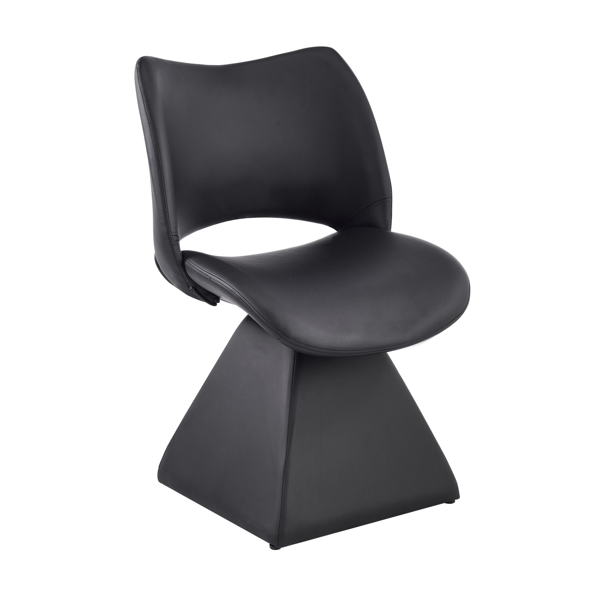 MODFU Drehstuhl Ideal für Esszimmer (stilvoller Hochlehner mit gepolsterter Sitzlösung und robuster Holzrahmen-Konstruktion, 1 St)