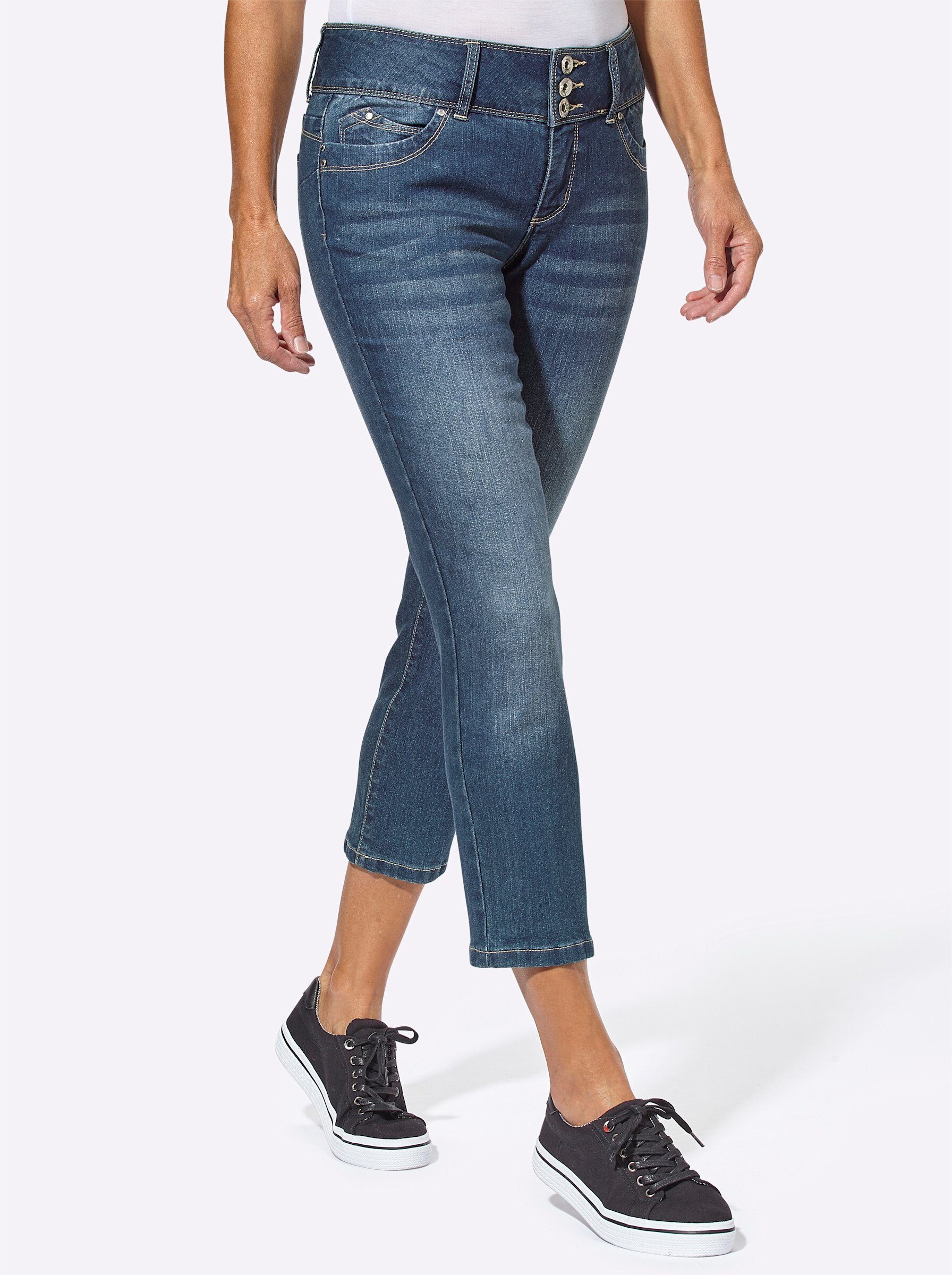 Jeansshorts WITT WEIDEN blue-stone-washed