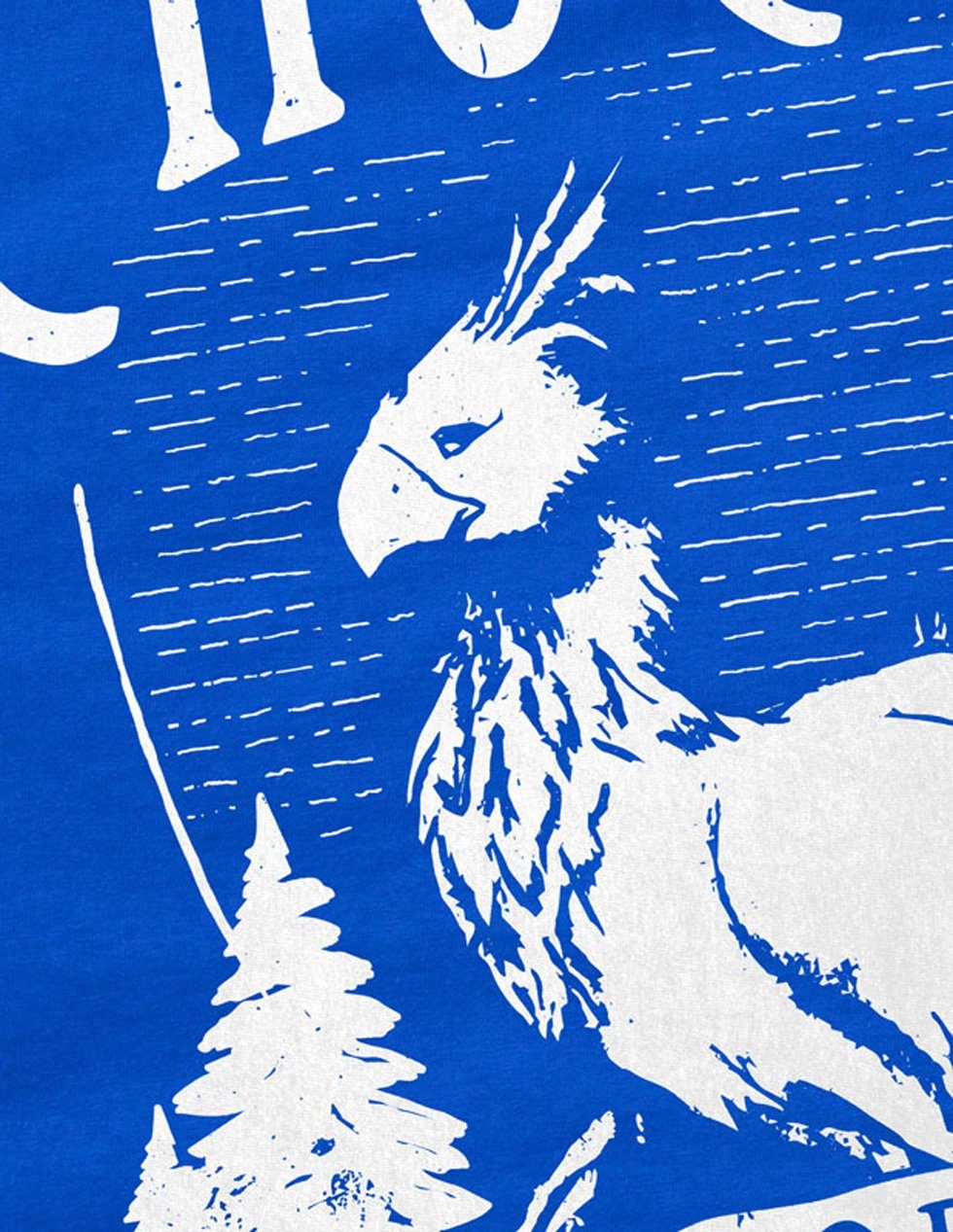 style3 Print-Shirt Herren T-Shirt Wild Chocobo final VII Rollenspiel blau