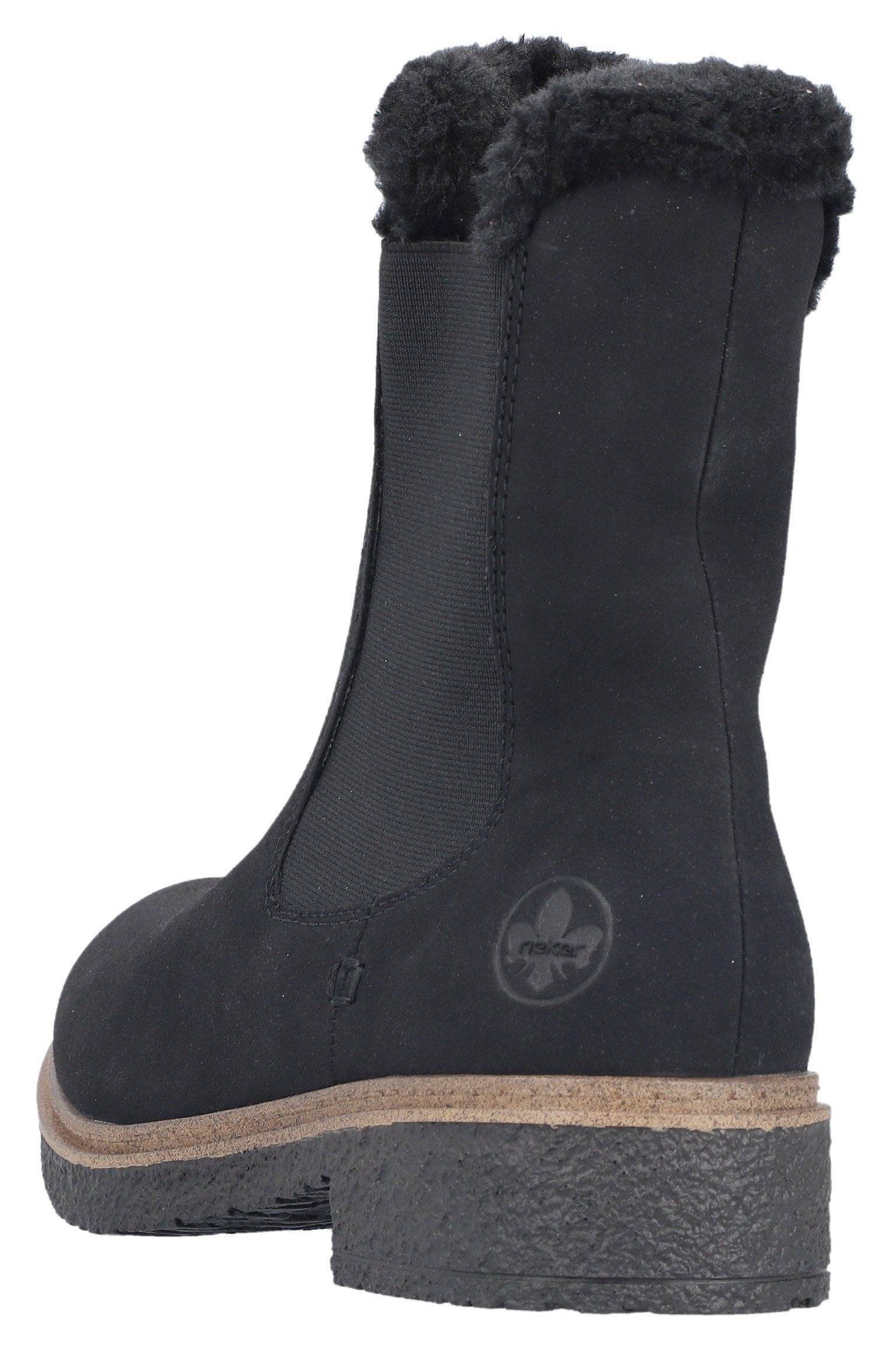 Rieker Winterboots Chelseaboots, Winterstiefelette, Blockabsatz, mit Innenr günstig online kaufen