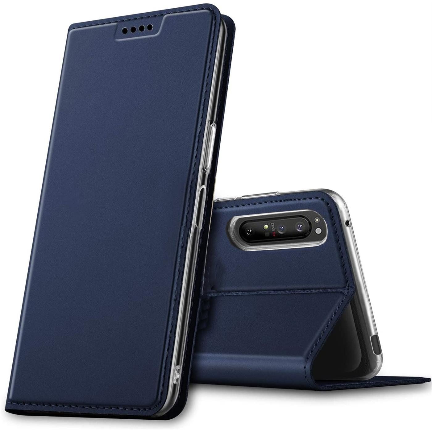 CoolGadget Handyhülle Magnet Case Handy Tasche für Sony Xperia 5 II 6,1 Zoll, Hülle Klapphülle Ultra Slim Flip Cover für Sony 5 II Schutzhülle