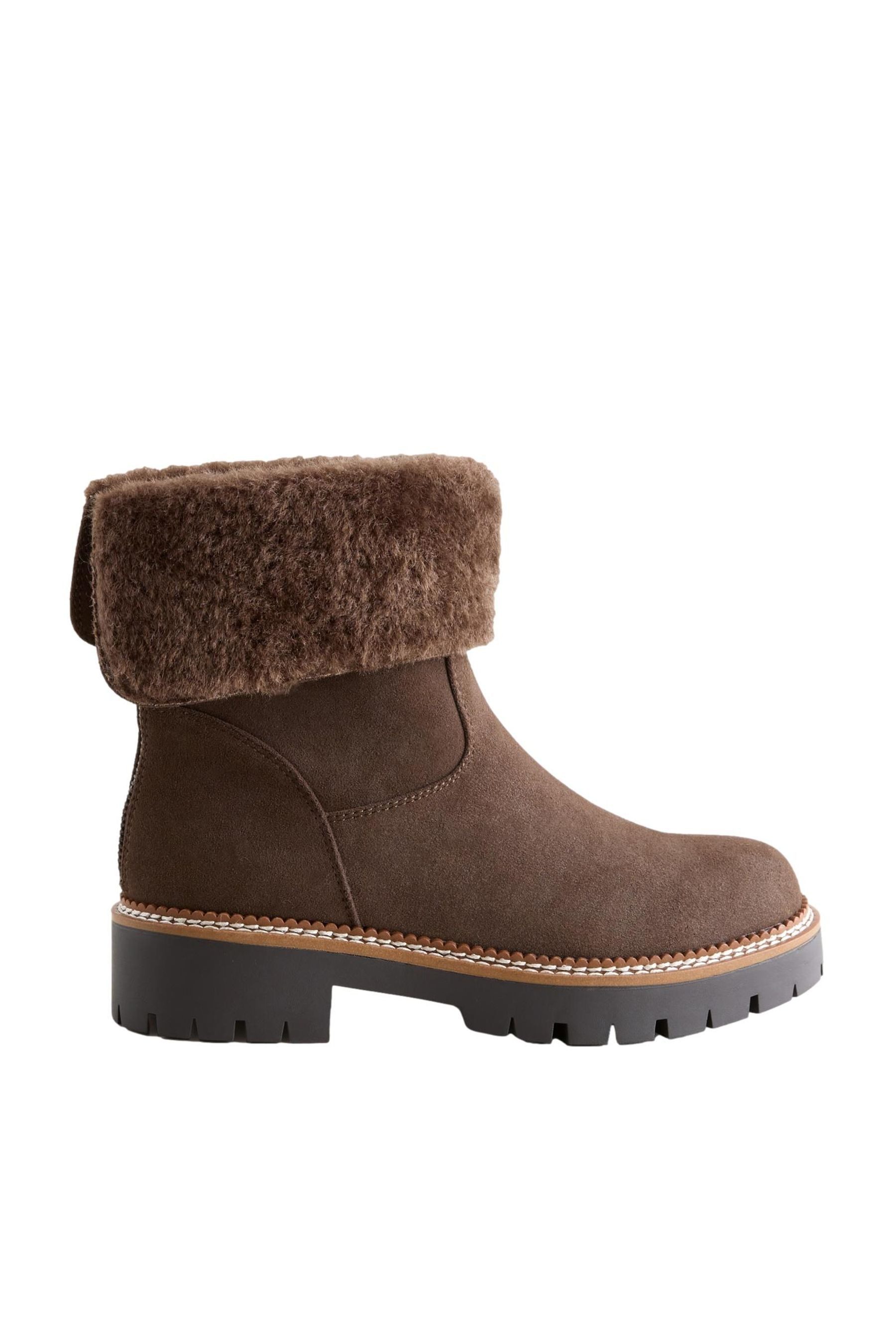 Forever Comfort® Stiefeletten mit Kunstfellrand Stiefelette